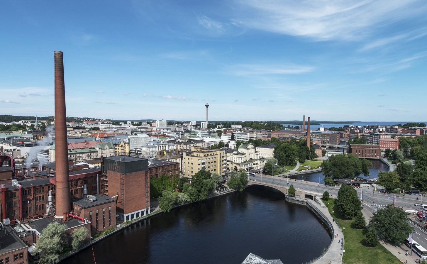 Tampere Finland City 1456x900