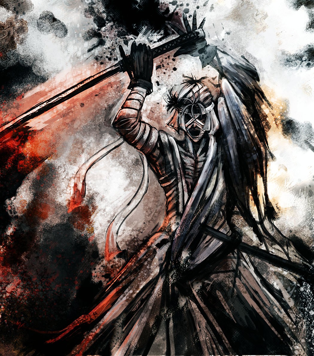 Anime Rurouni Kenshin Shishio Makoto 1050x1190