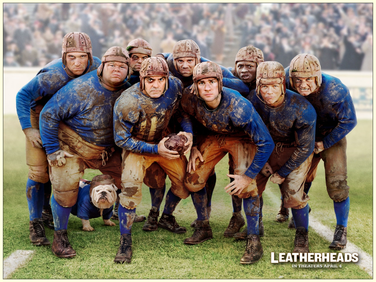 George Clooney Leatherheads Football 1600x1200