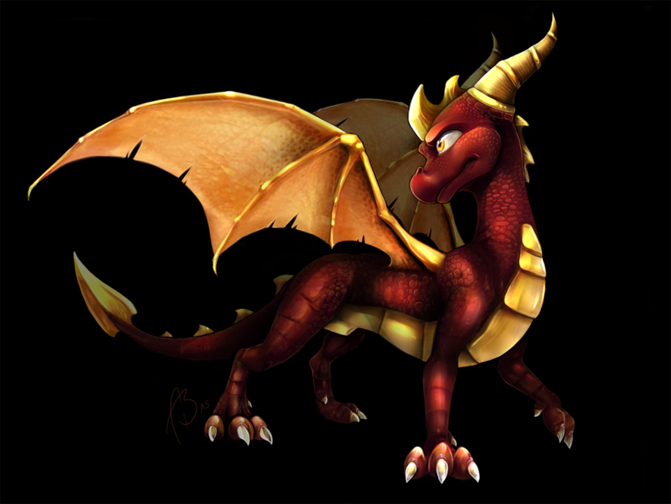 Video Game Spyro The Dragon 1366x1025