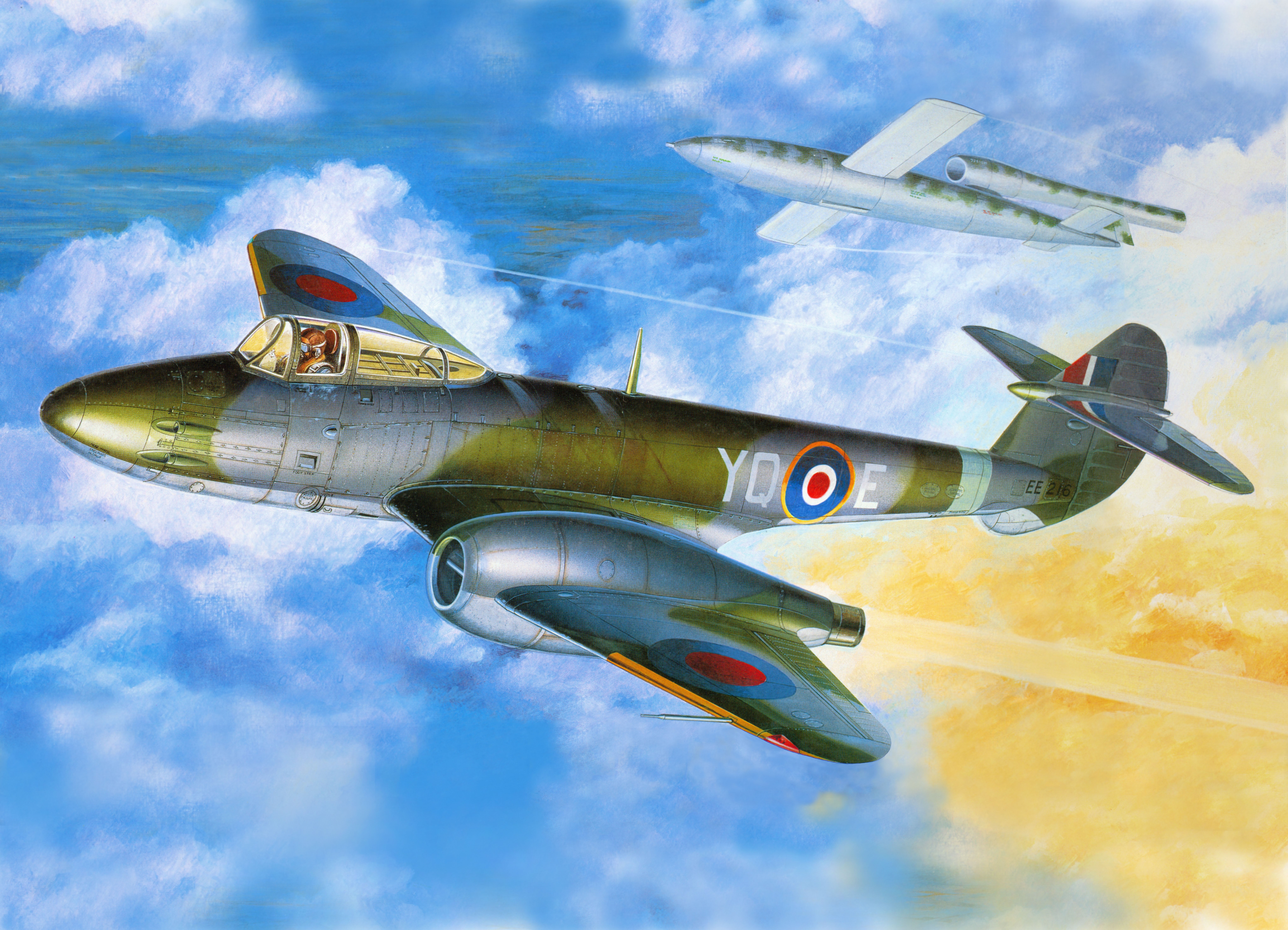 Warplanes Military Aircraft Royal Airforce Aircraft Military Artwork Warbird 8157x5889