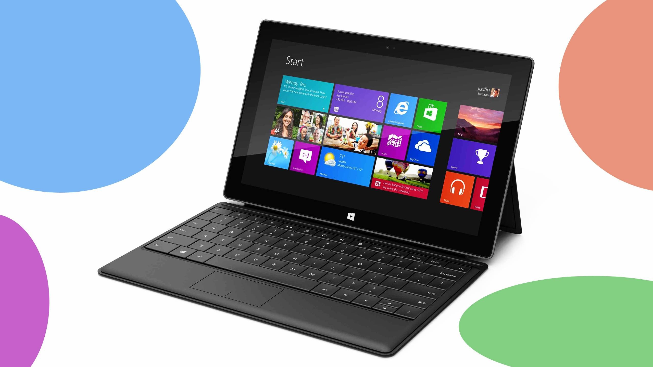 Windows 8 Computer Electronics Tablet 2560x1440