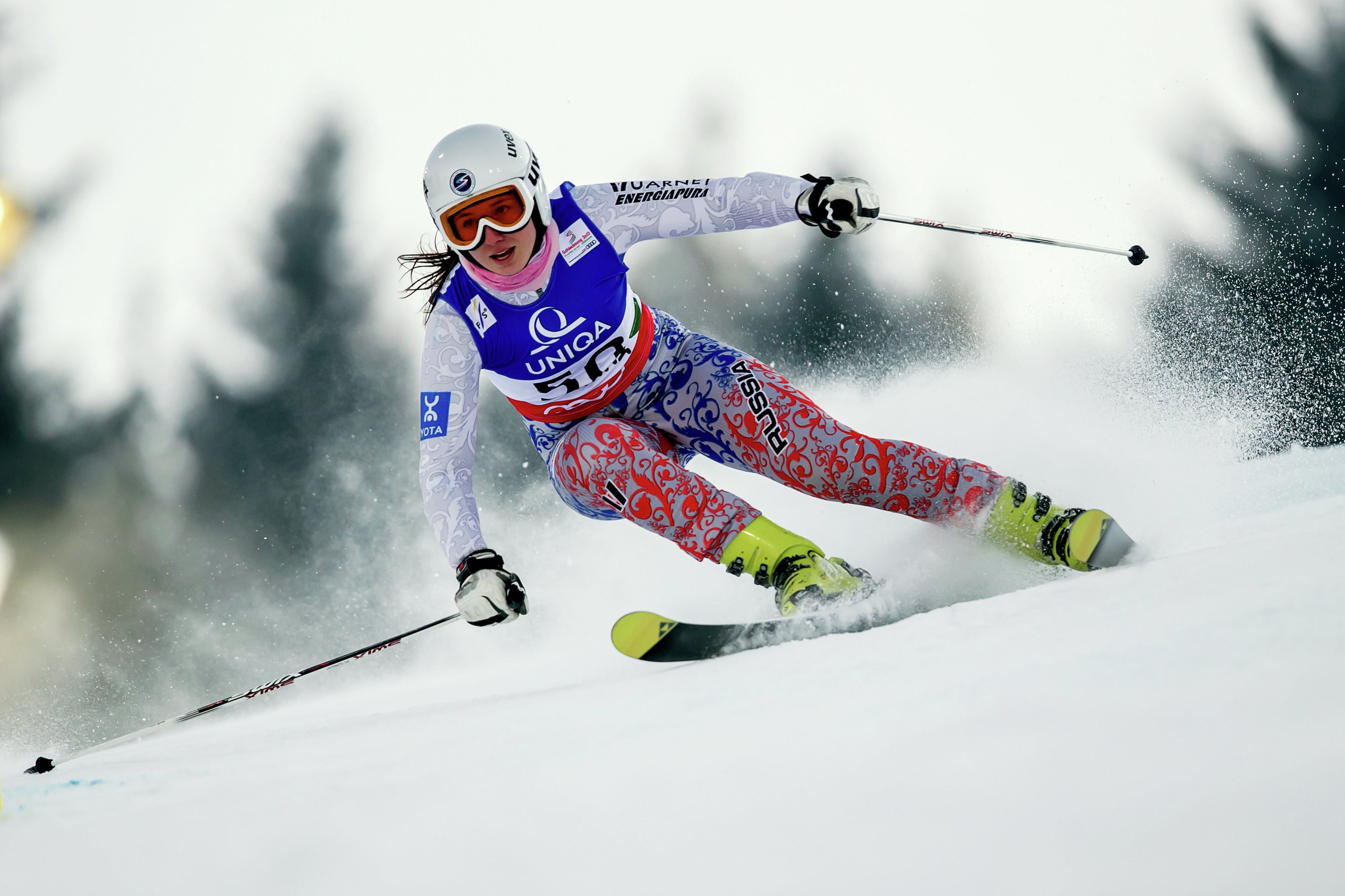 Sports Athletes Women Skiing 3071x2046