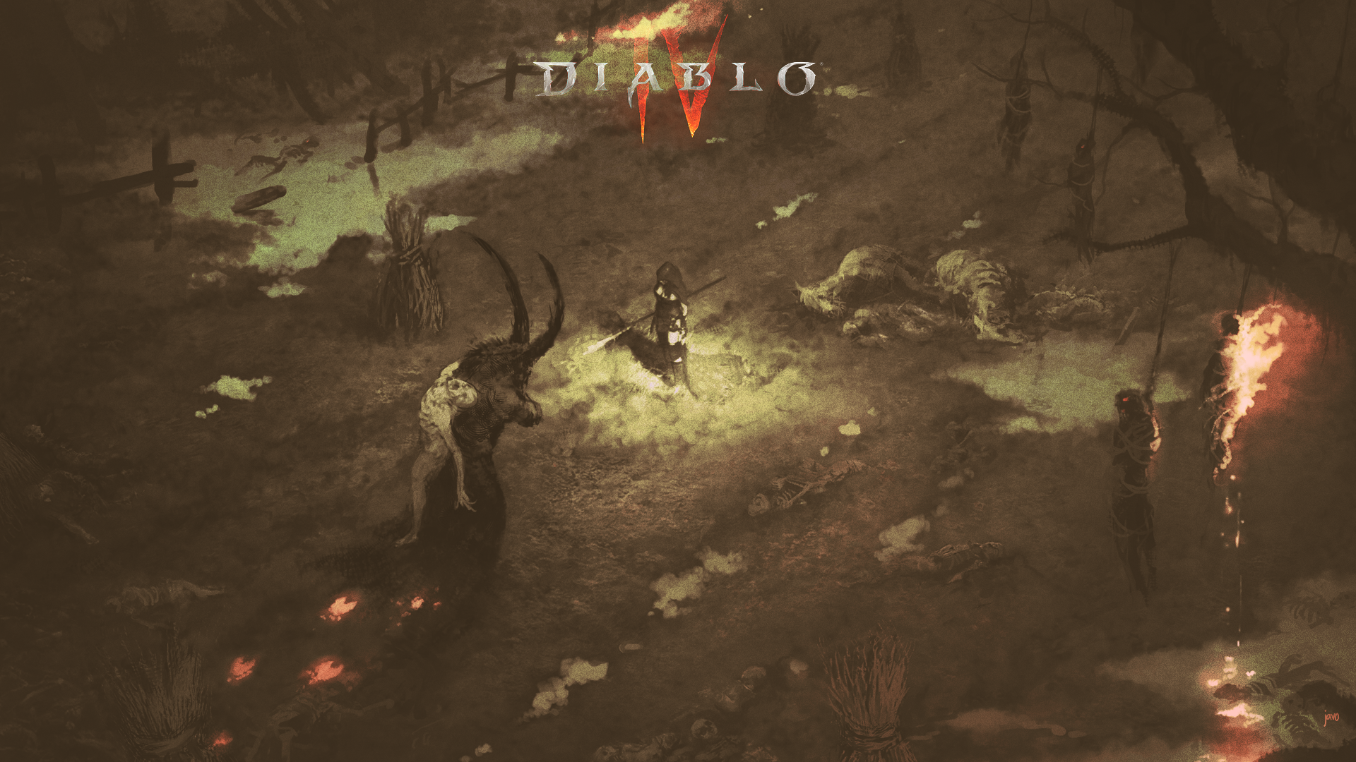 Diablo 4 Diablo Iv Diablo RPG Lilith Lilith Diablo Sanctuary Javo Blizzard Entertainment BlizzCon 1920x1080