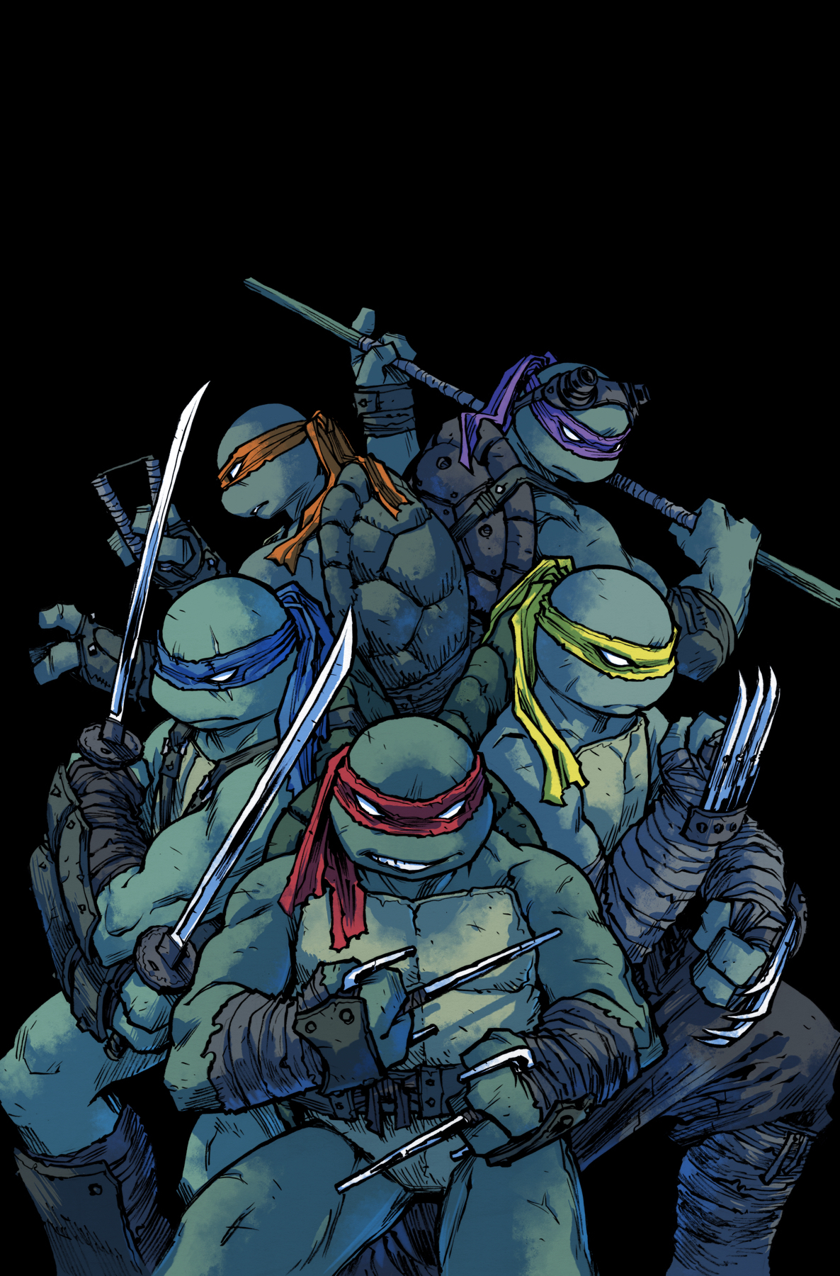 Teenage Mutant Ninja Turtles Sophie Campbell IDW Comics 1186x1800