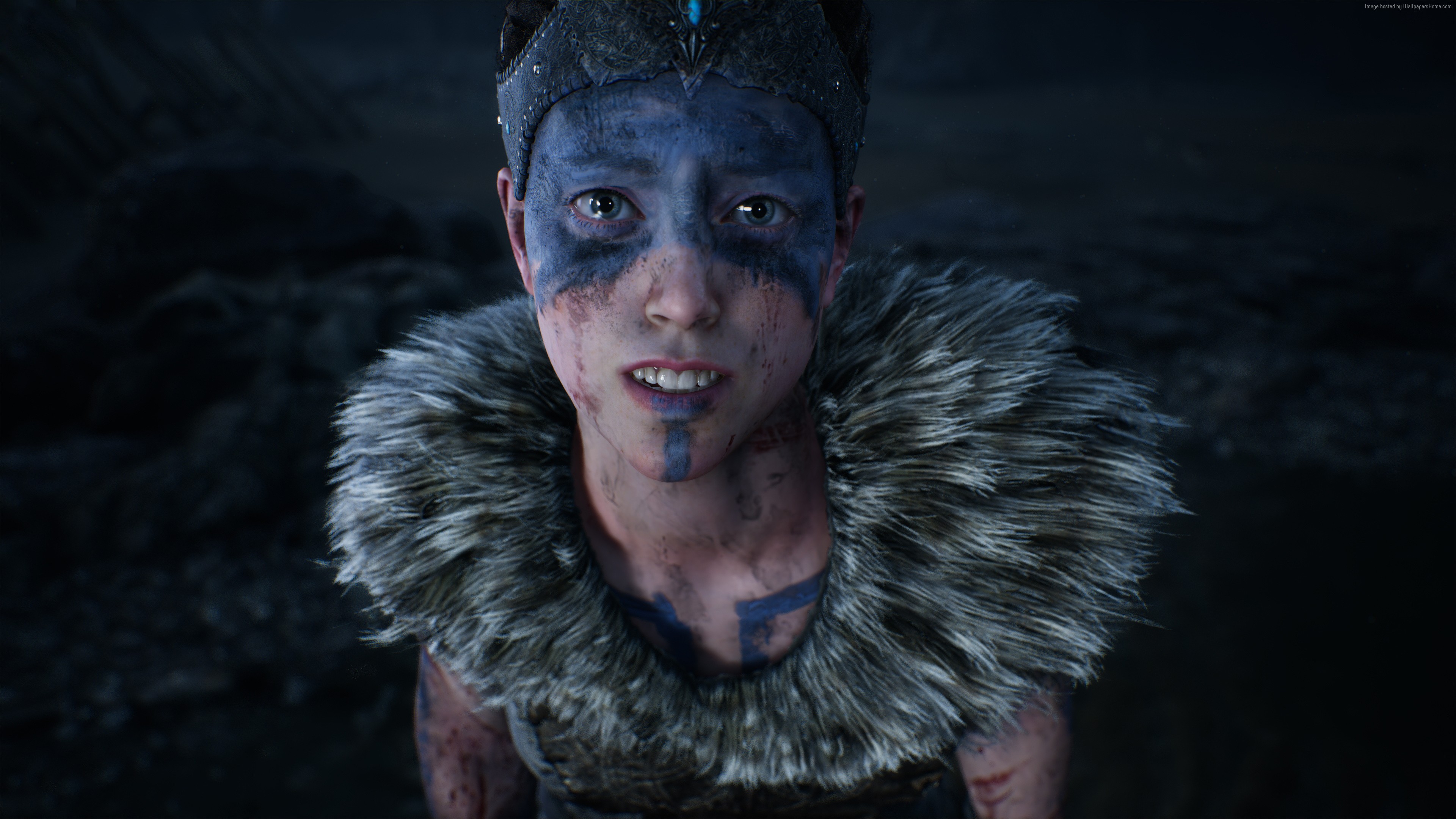 Hellblade Senuas Sacrifice Senua Hellblade 3840x2160