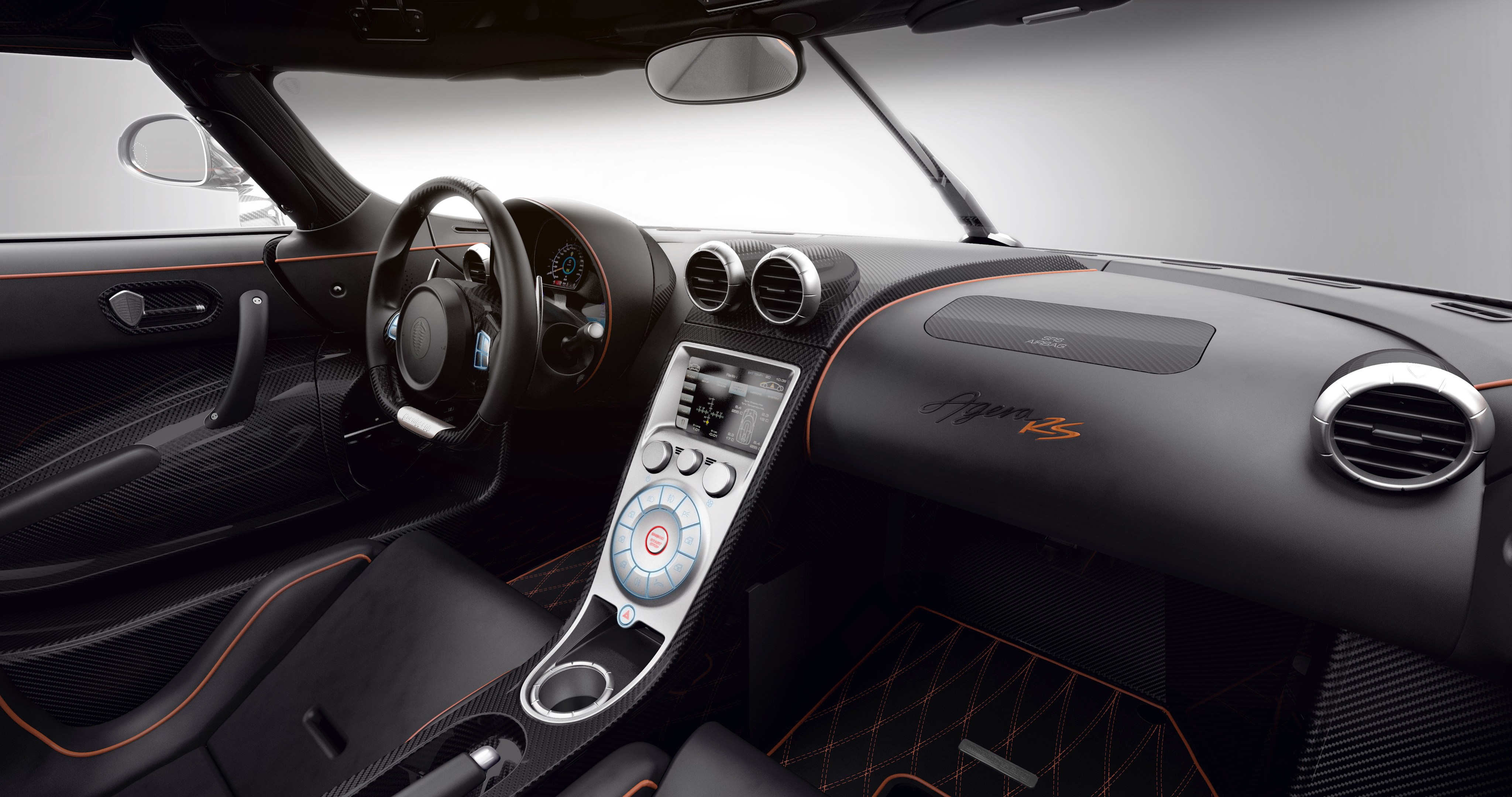 Koenigsegg Koenigsegg Agera RS Car Interior 4096x2160