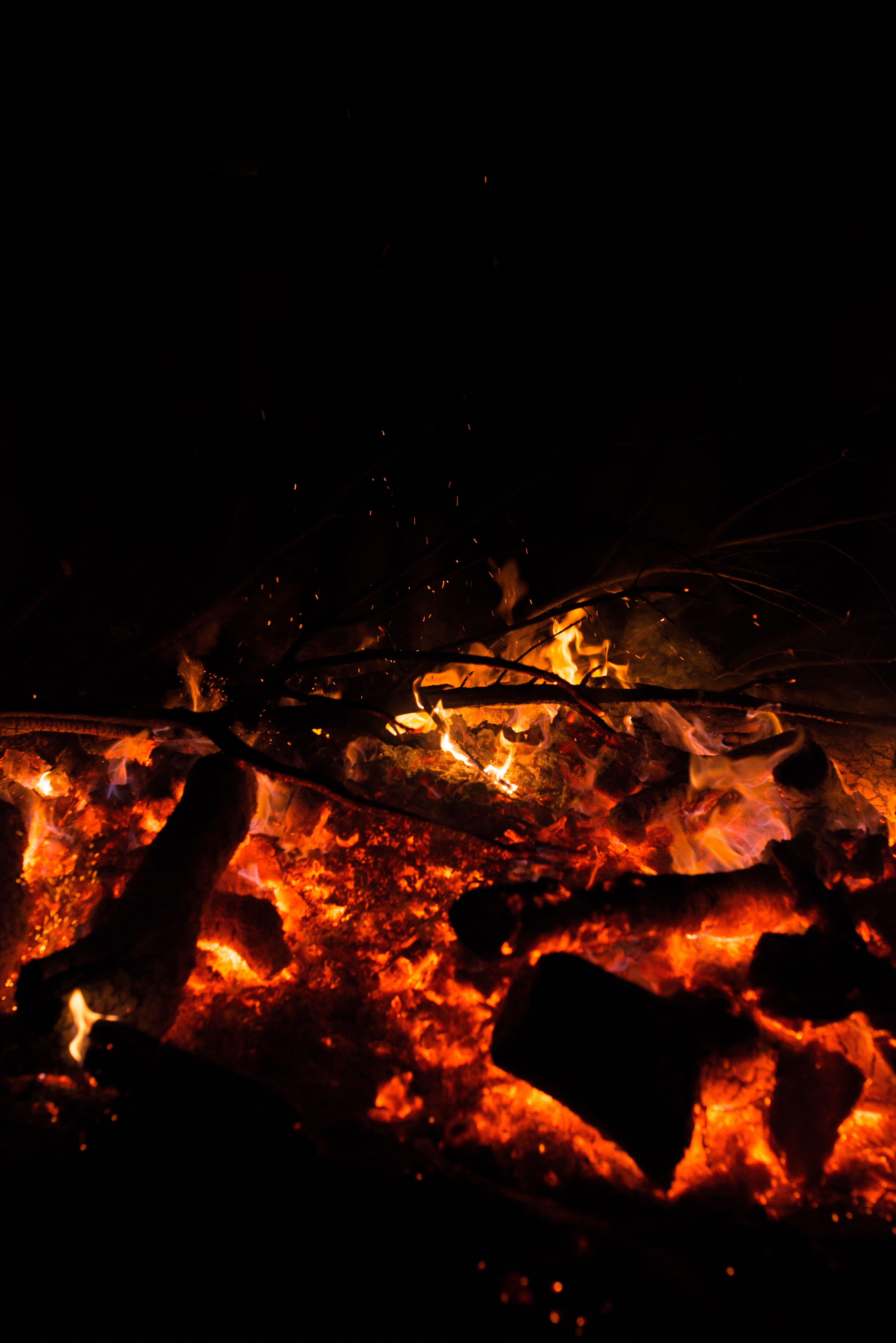 Bonfire Fire Campfire 4016x6016