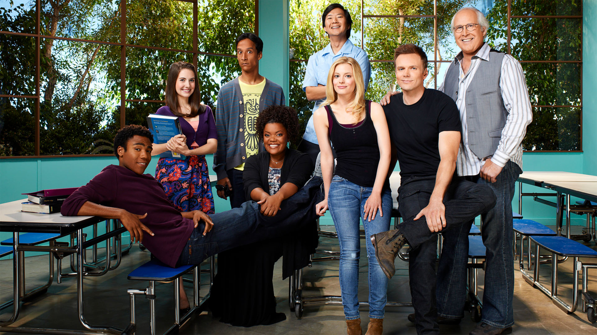 Community TV Show Cast Chevy Chase 1920x1080