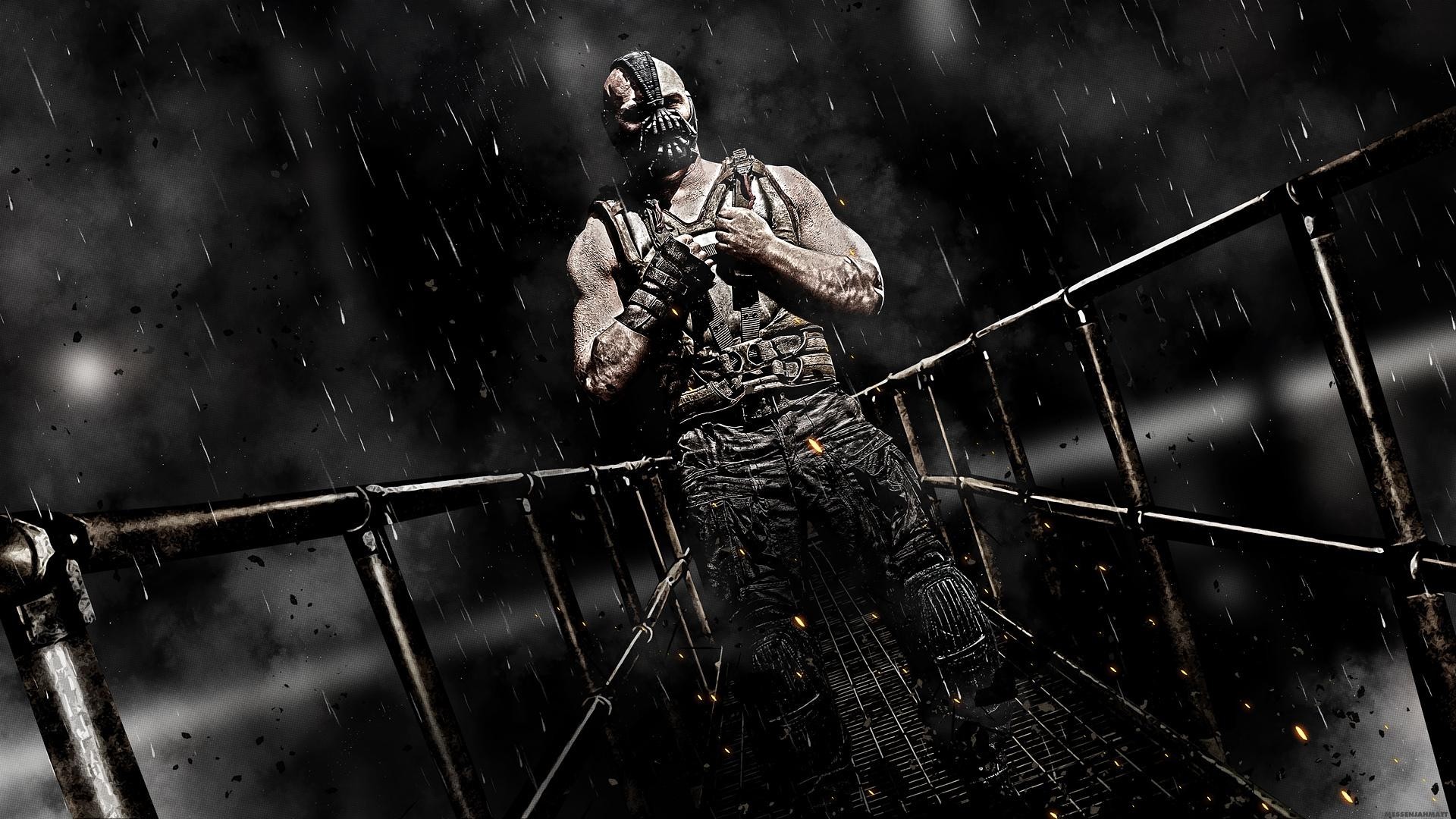 The Dark Knight Rises Batman MessenjahMatt Bane Movies 1920x1080