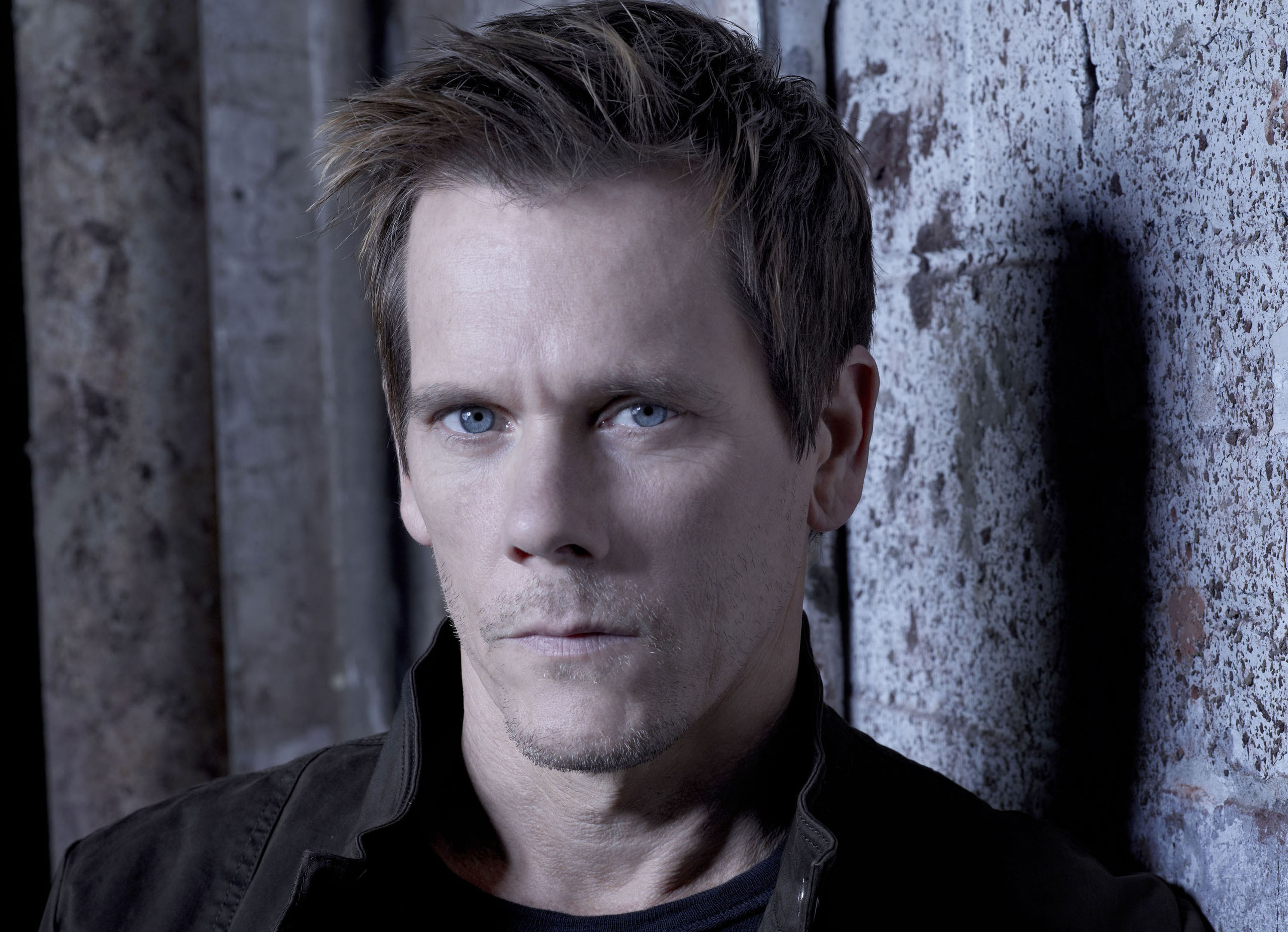 Kevin Bacon Actor American Blue Eyes Face 3000x2172