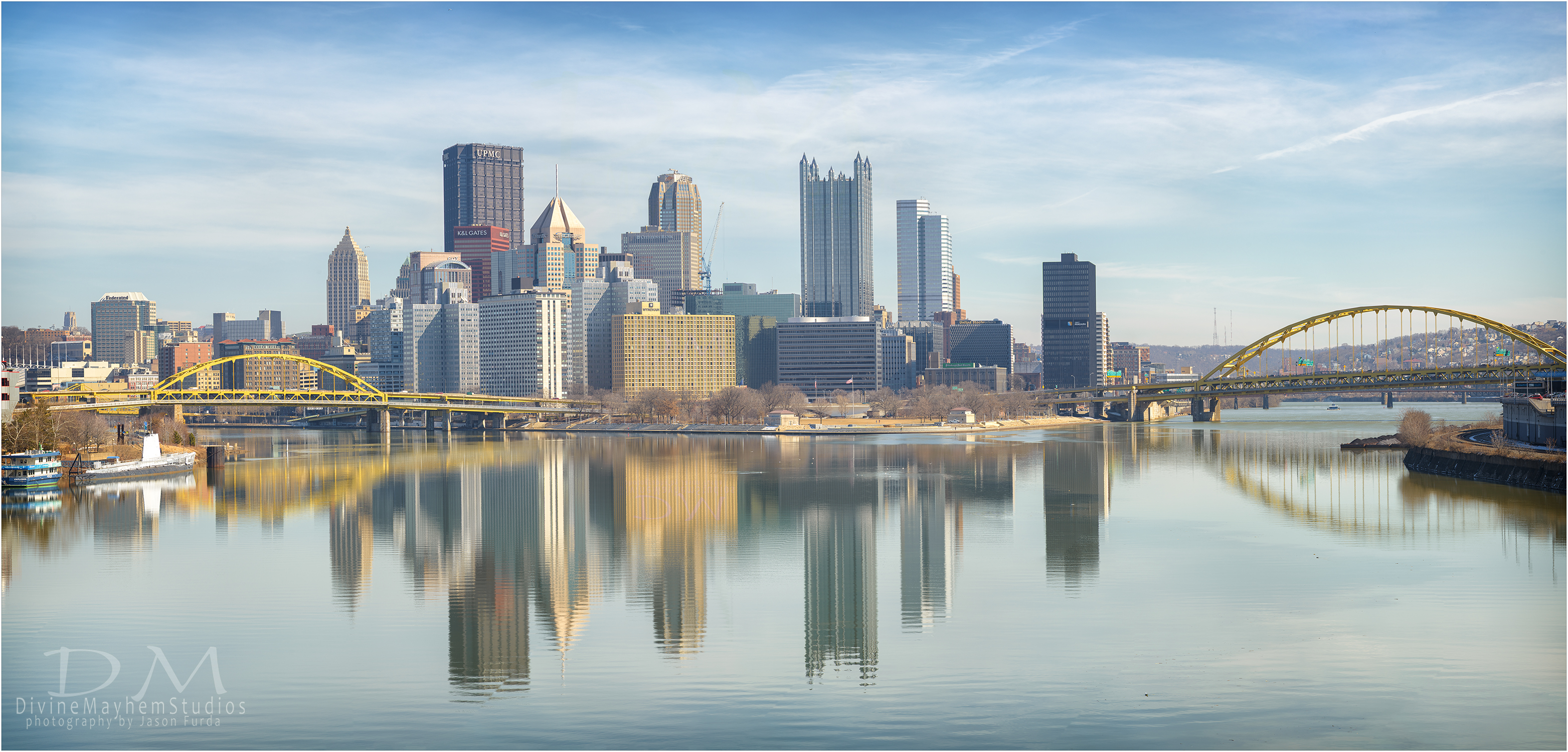 Pittsburgh Pennsylvania City 3127x1500