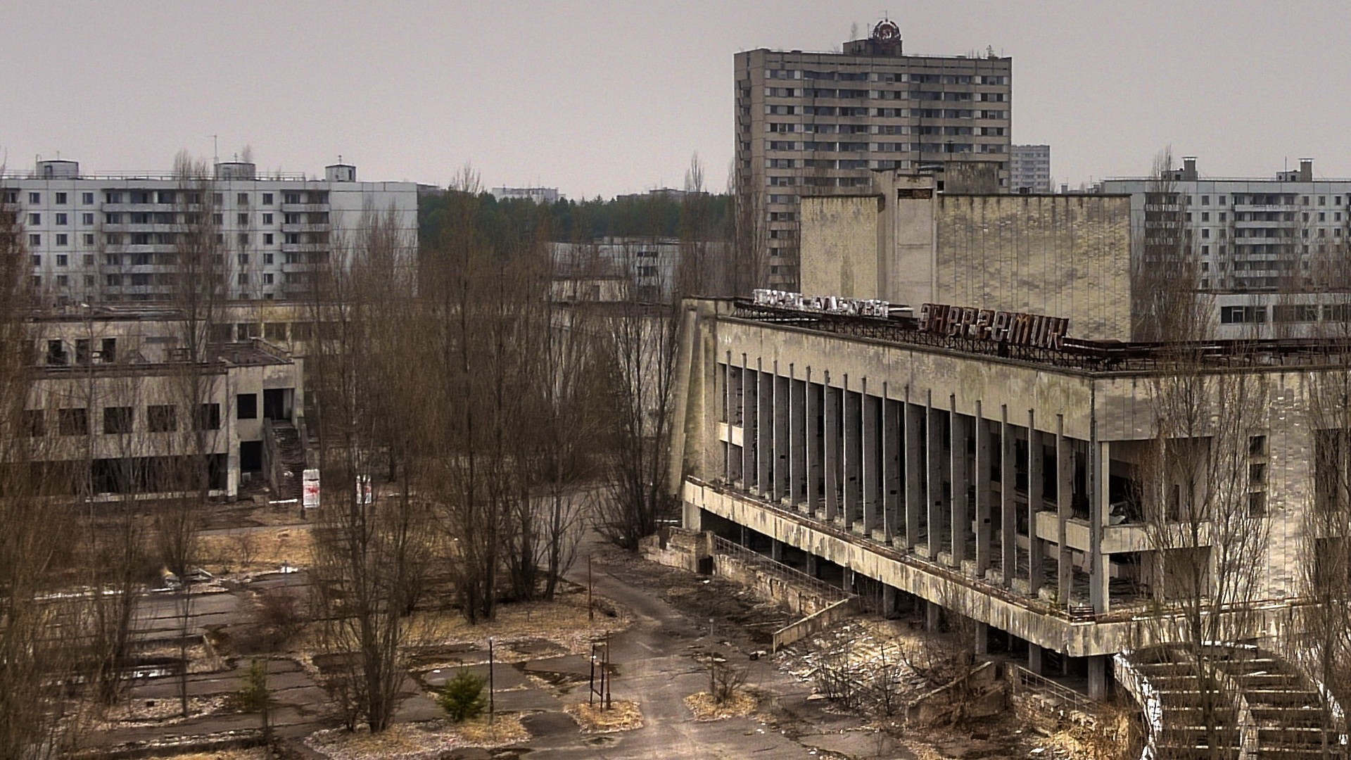Apocalyptic Abandoned Destruction Chernobyl Pripyat 1920x1080
