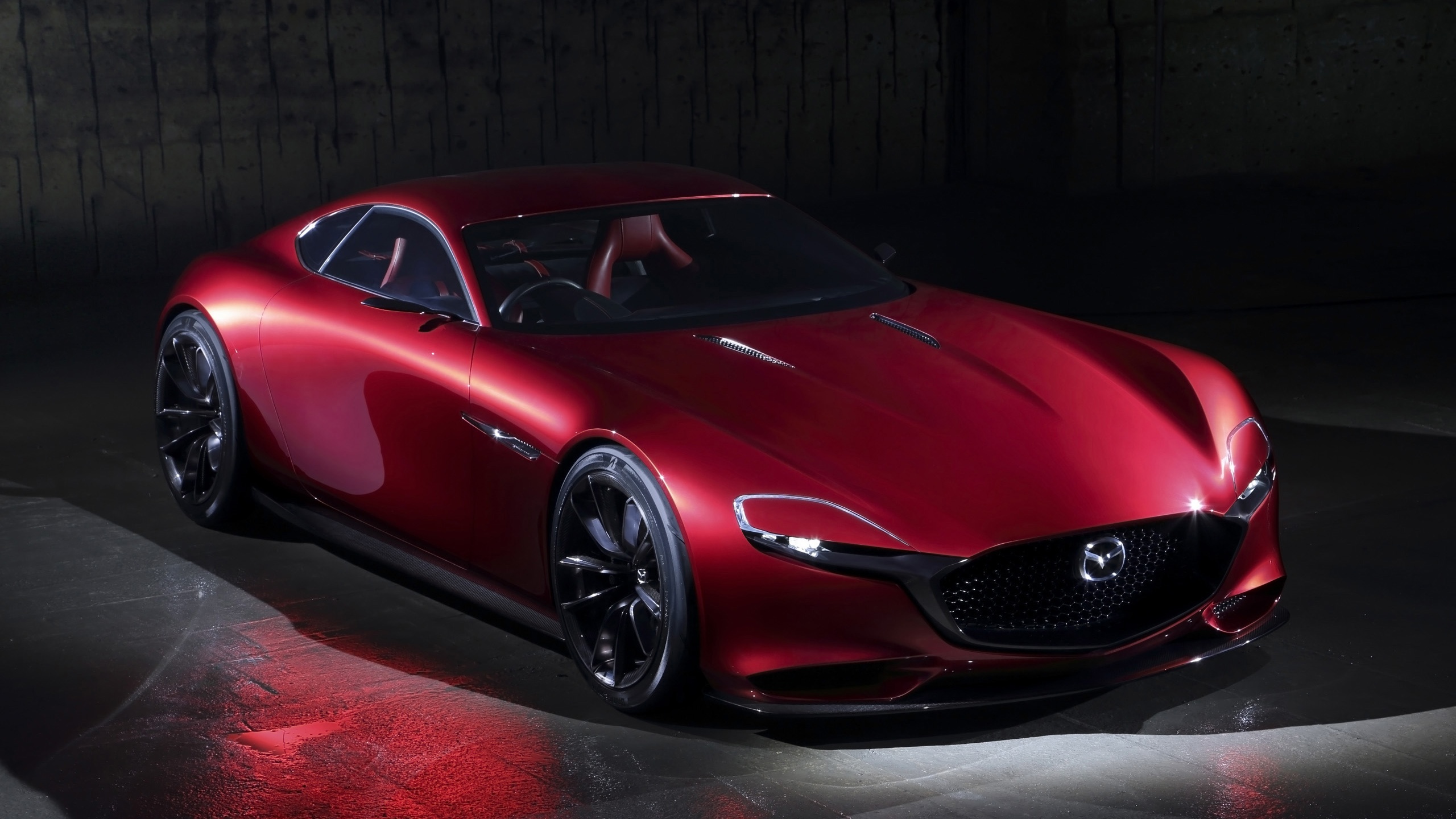 Mazda Mazda RX Vision Red Cars Concept Car 2560x1440