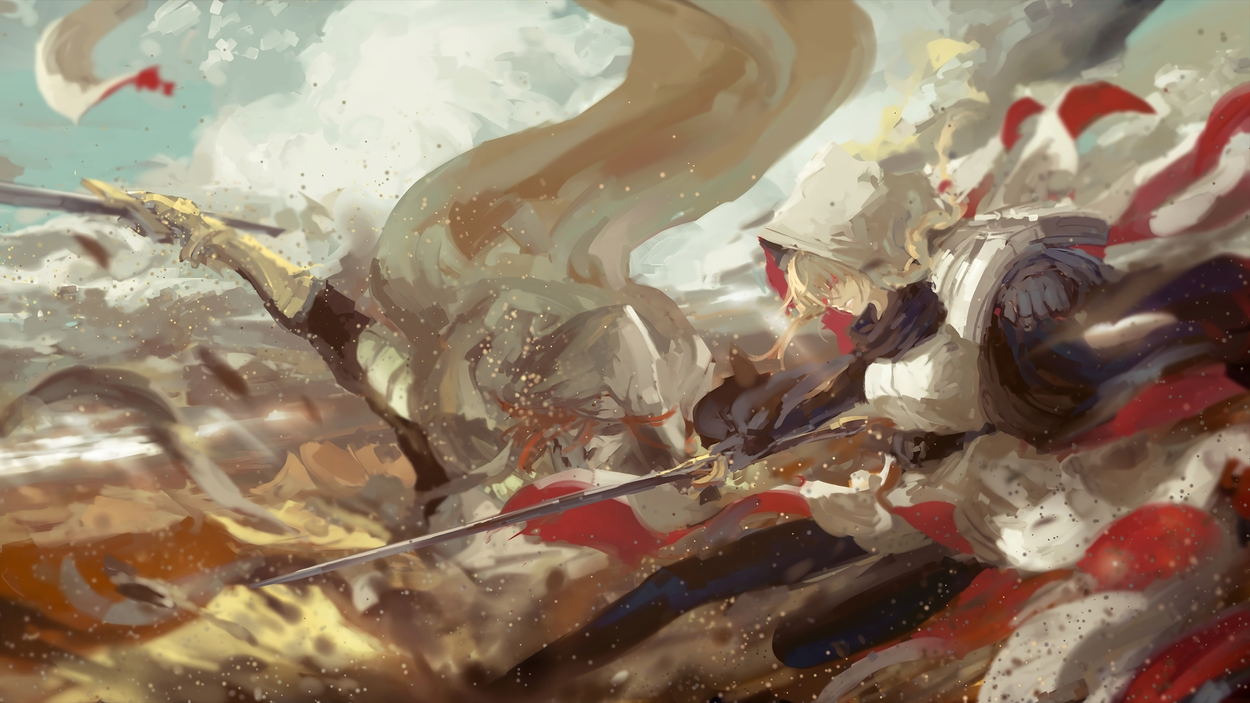 Anime Pixiv Fantasia Fallen Kings 2560x1440