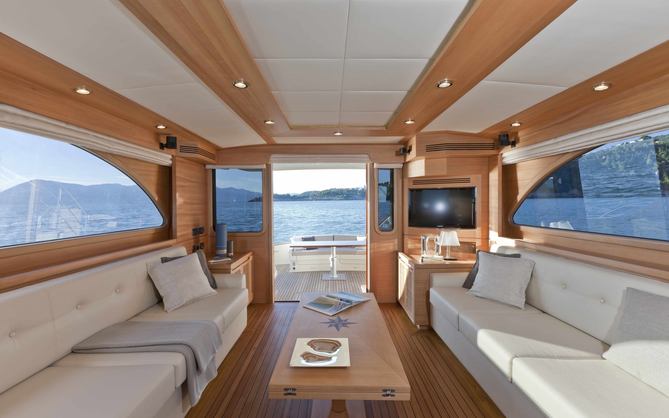 Boat Yachts Interior 2560x1600