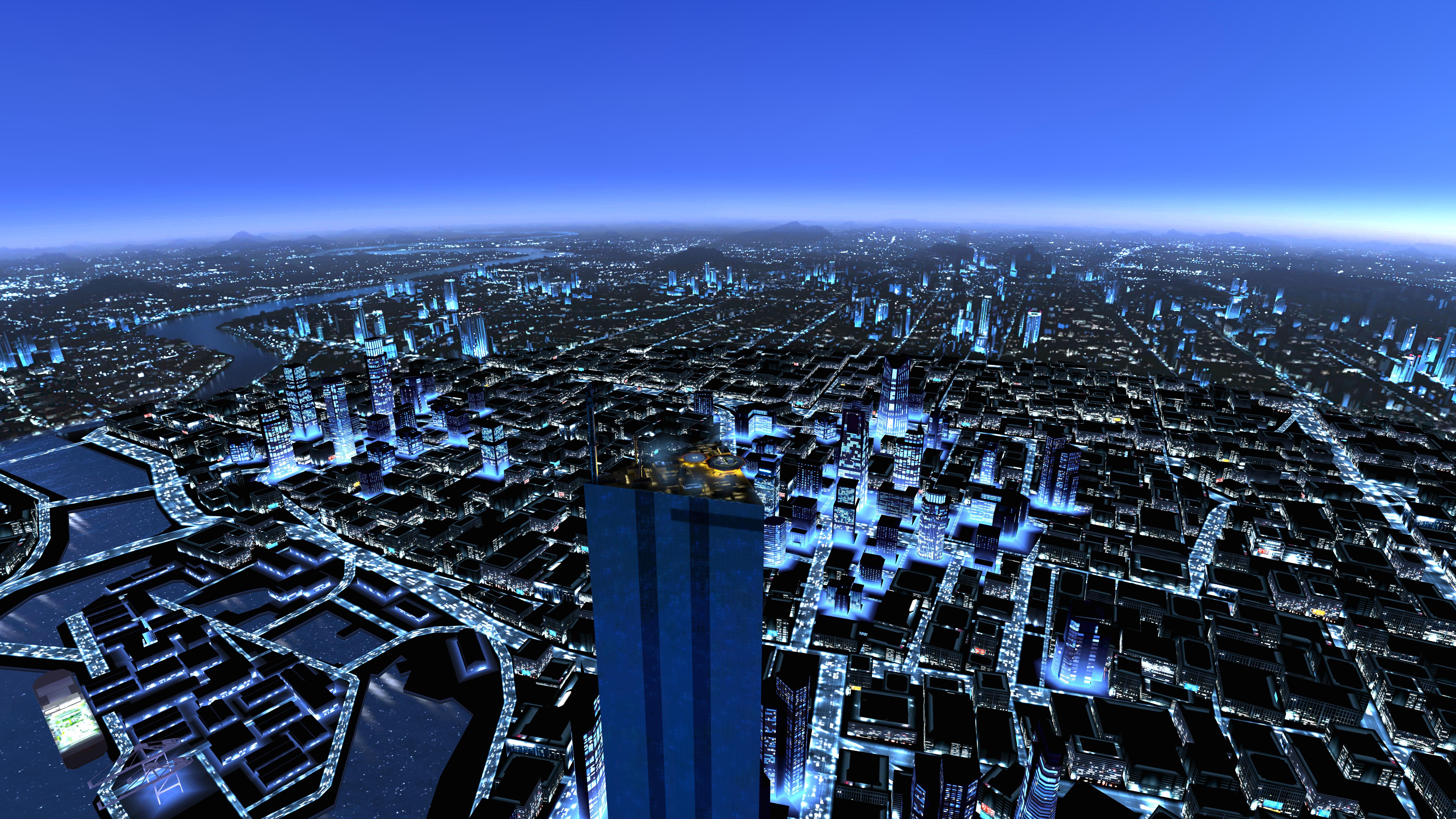 City Mirrors Edge The Shard 7680x4320