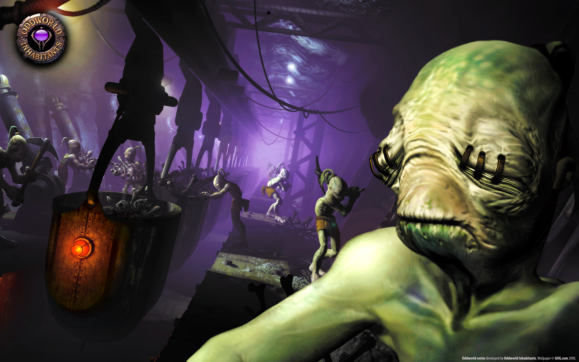 Oddworld Abes Oddysee Aliens Video Games Oddworld 1920x1200