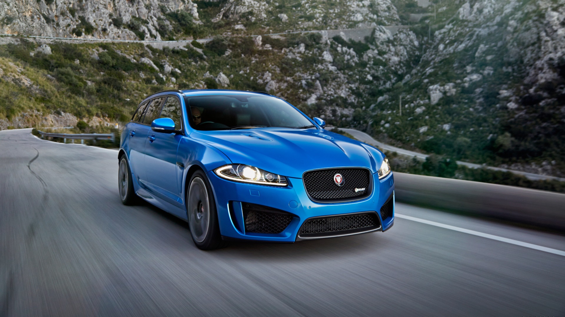 Vehicles Jaguar XFR S Sportbrake 1920x1080