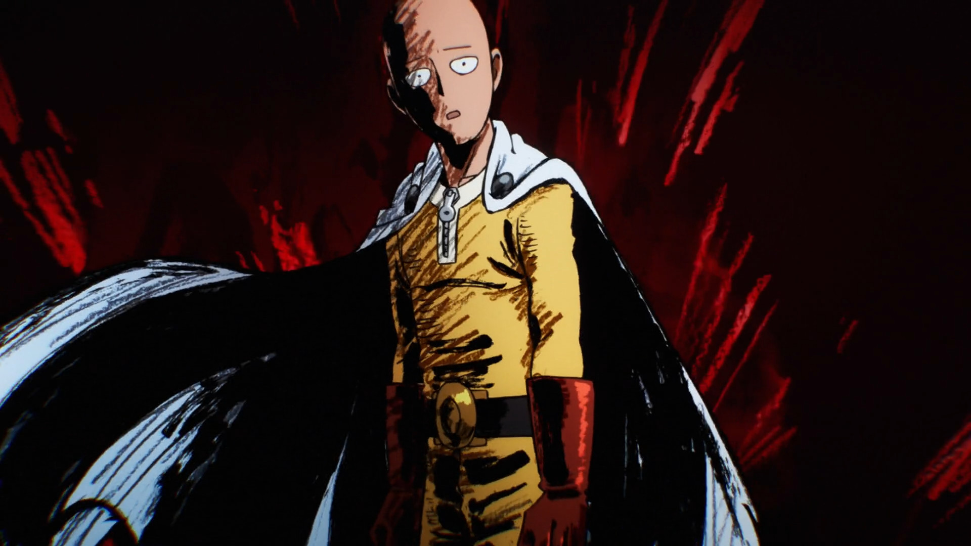 Anime Digital Art One Punch Man Saitama Superhero Bald Anime Man Wallpaper  - Resolution:1920x1080 - ID:618684 