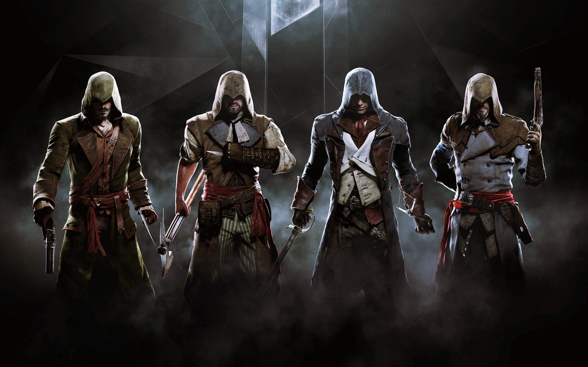Assassins Creed Assassins Creed Unity Video Games Video Game Art 1920x1200