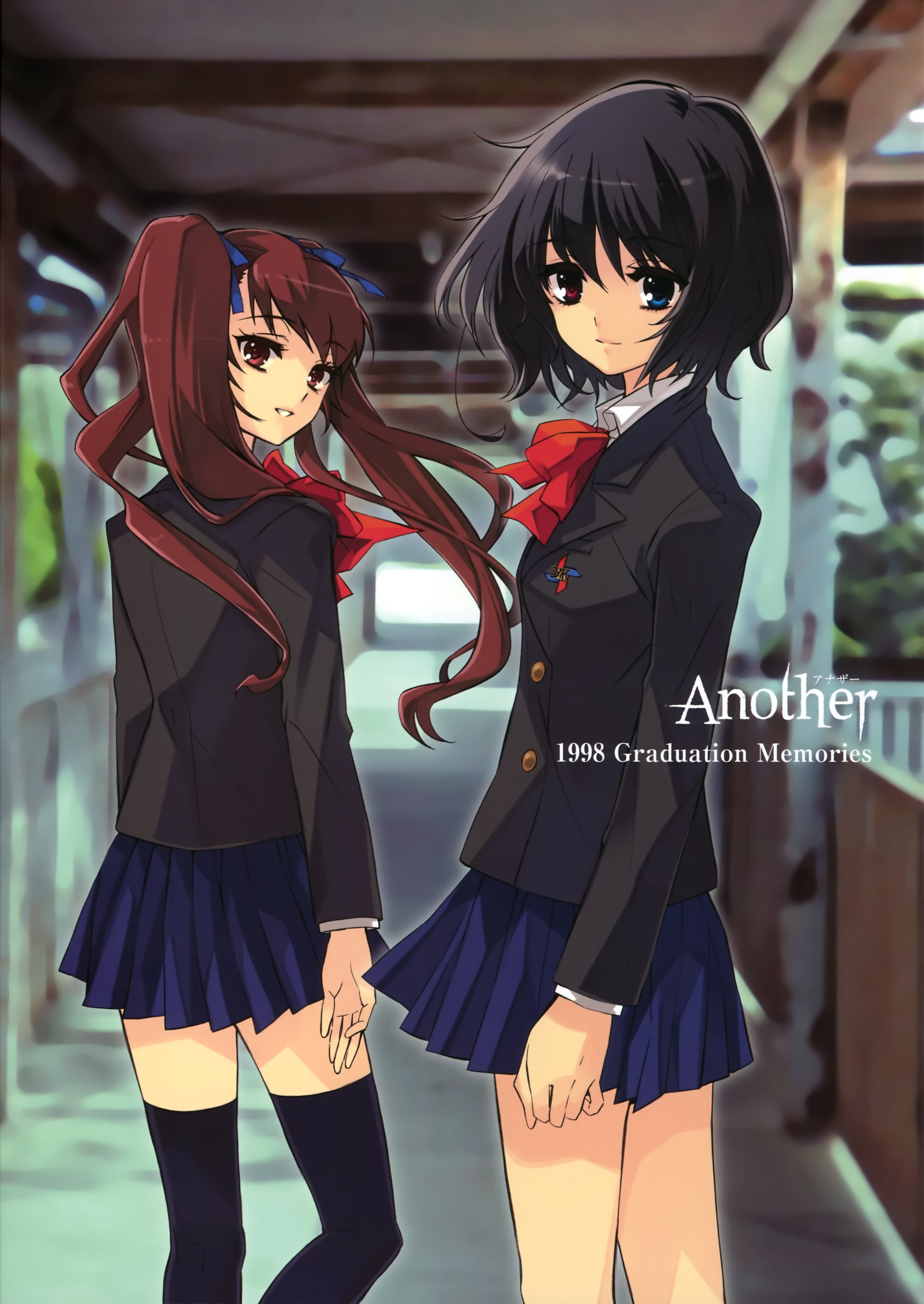 Another Anime Girls Misaki Mei Akazawa Izumi 2988x4215