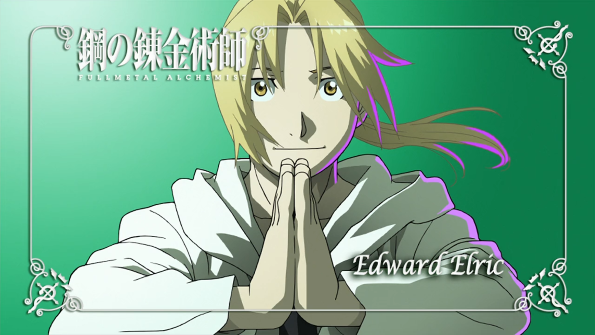 Fullmetal Alchemist Brotherhood Elric Edward Anime 1920x1080