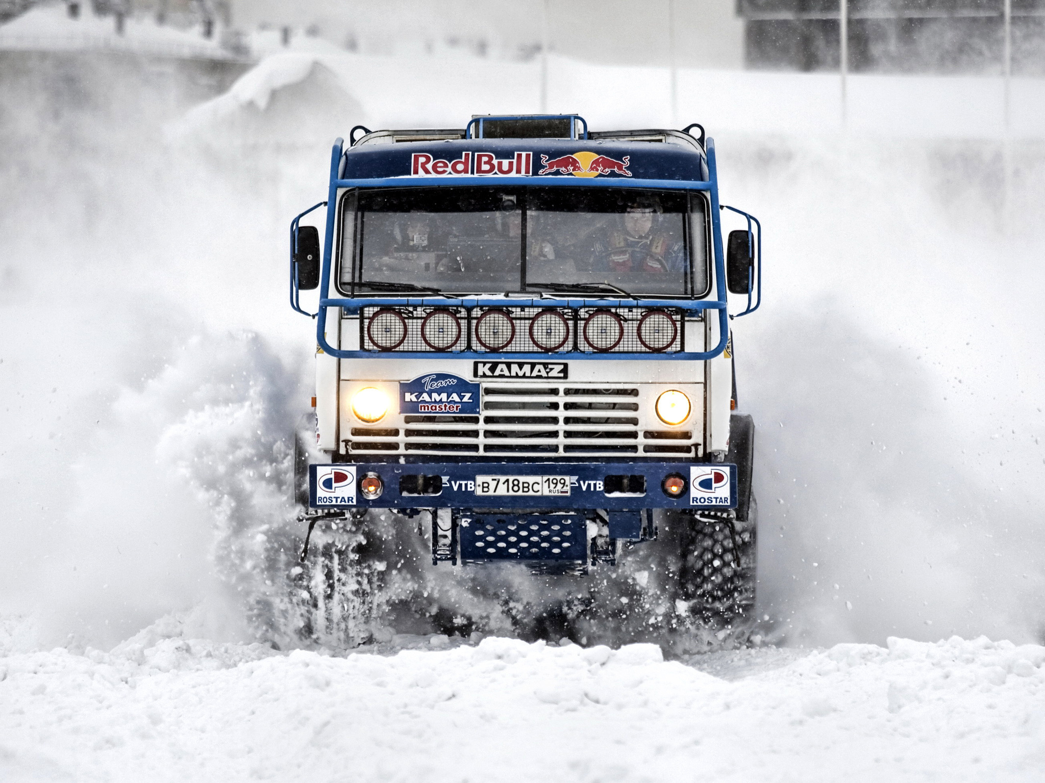 Kamaz Winter Snow Truck 2048x1536
