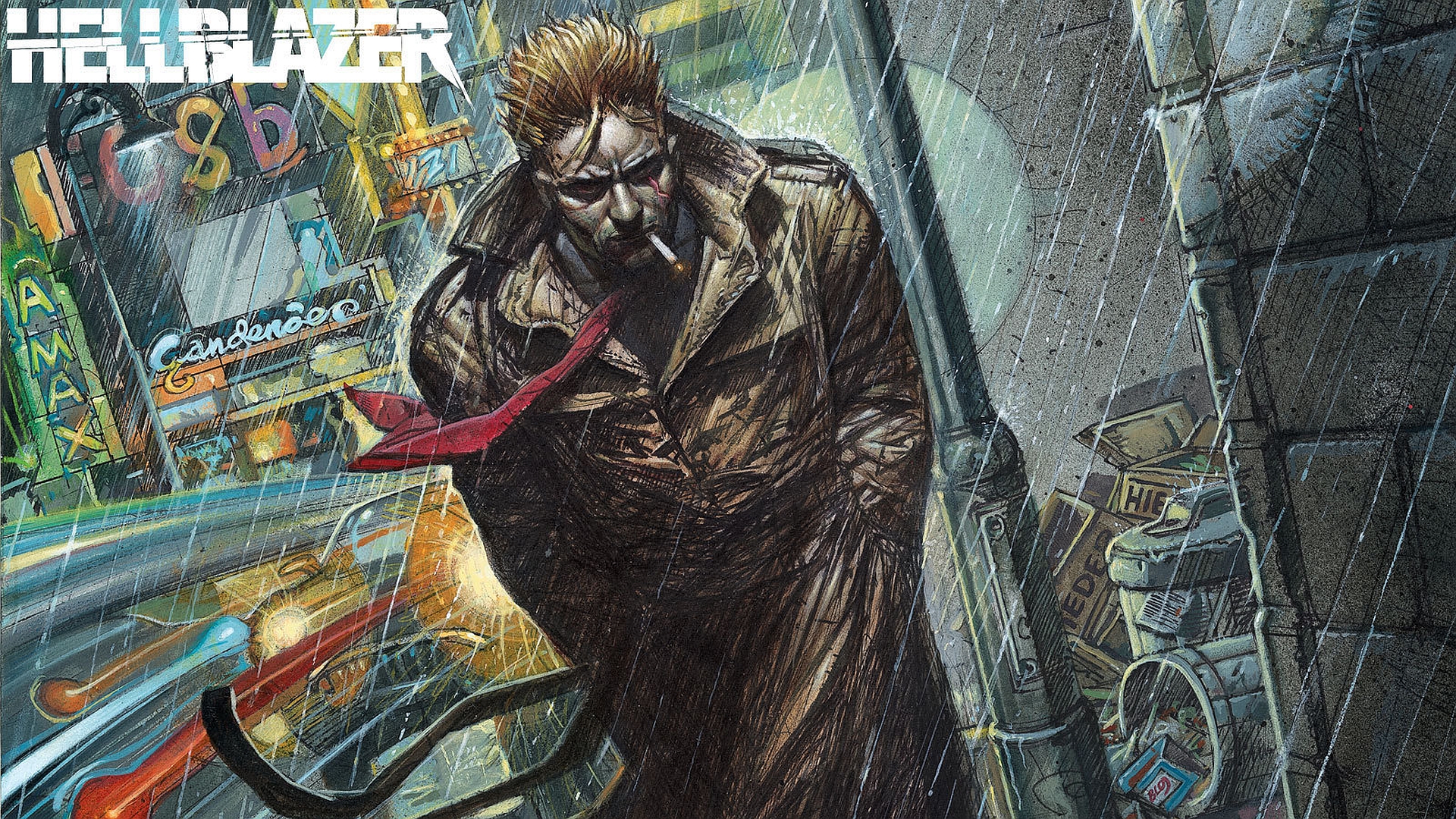 Comics Hellblazer 1920x1080