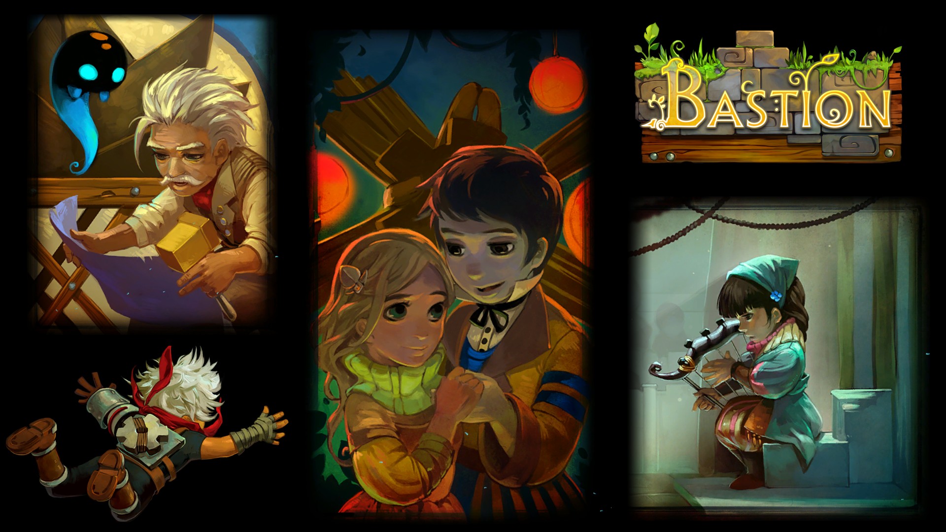 Bastion Video Games Collage 1920x1080
