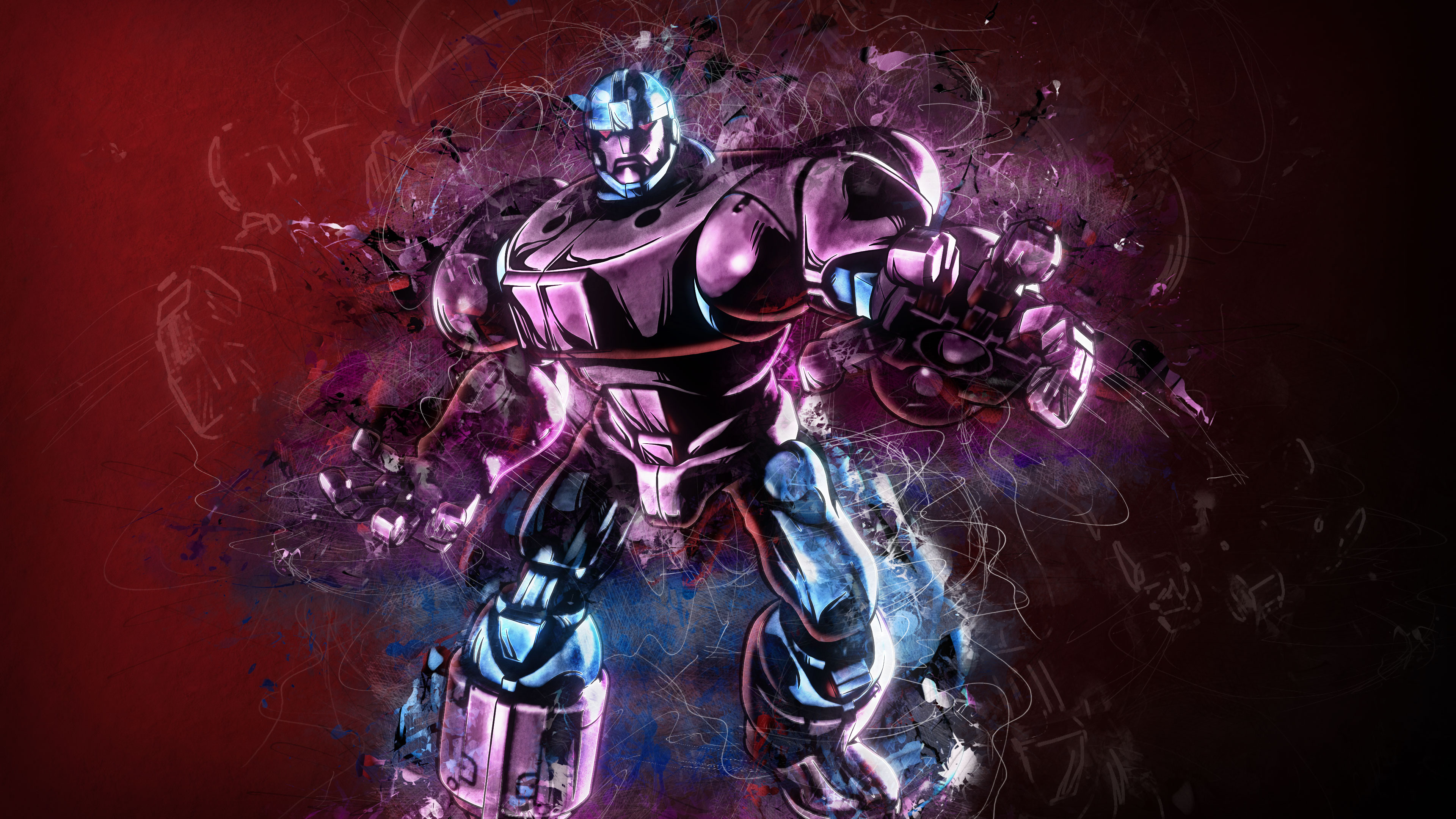Hero Artwork X Men Sentinel Marvel Vs Capcom Marvel Vs Capcom 3 Fate Of Two Worlds 3840x2160