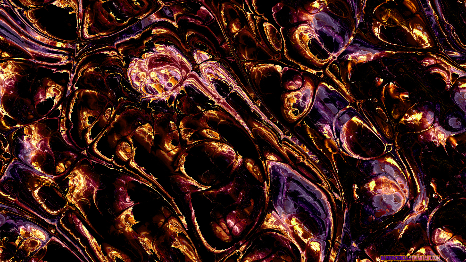 RammPatricia Abstract Horror Halloween Spooky Creepy Insect Spider Liquid Nightmare Watermarked 1920x1080