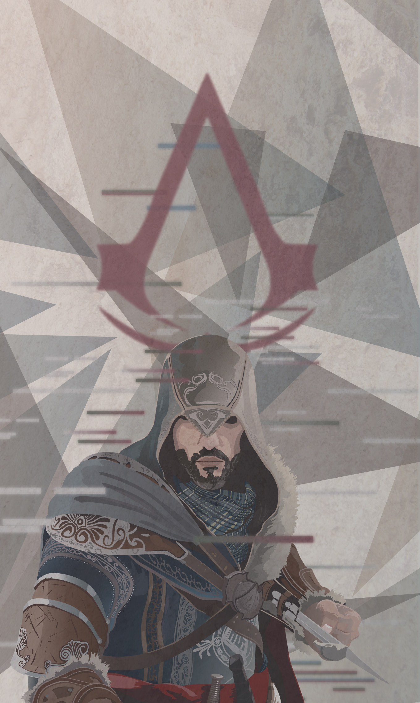 Digital Art Assassins Creed Assassins Creed Revelations 1359x2271