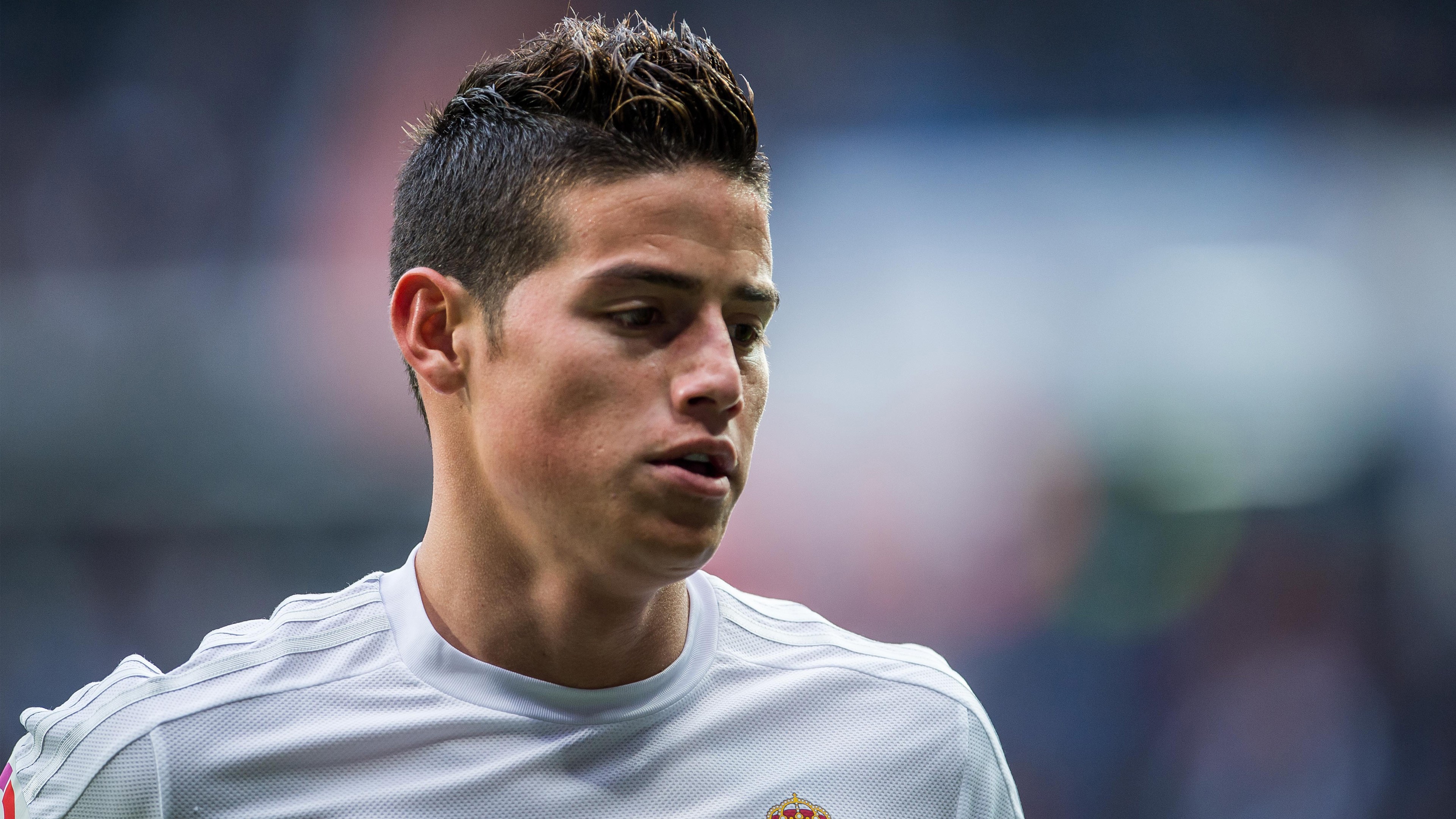 James Rodriguez Real Madrid Colombia Footballers Spain Madrid 3840x2160