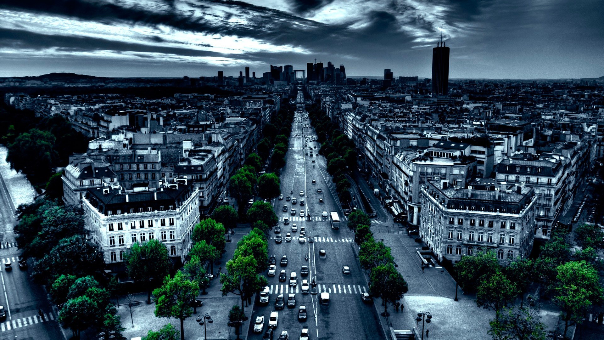 Wallpapers France Houses Paris Street Night Street lights Cities Image  480192 Download  Paris photos Paris street Paris