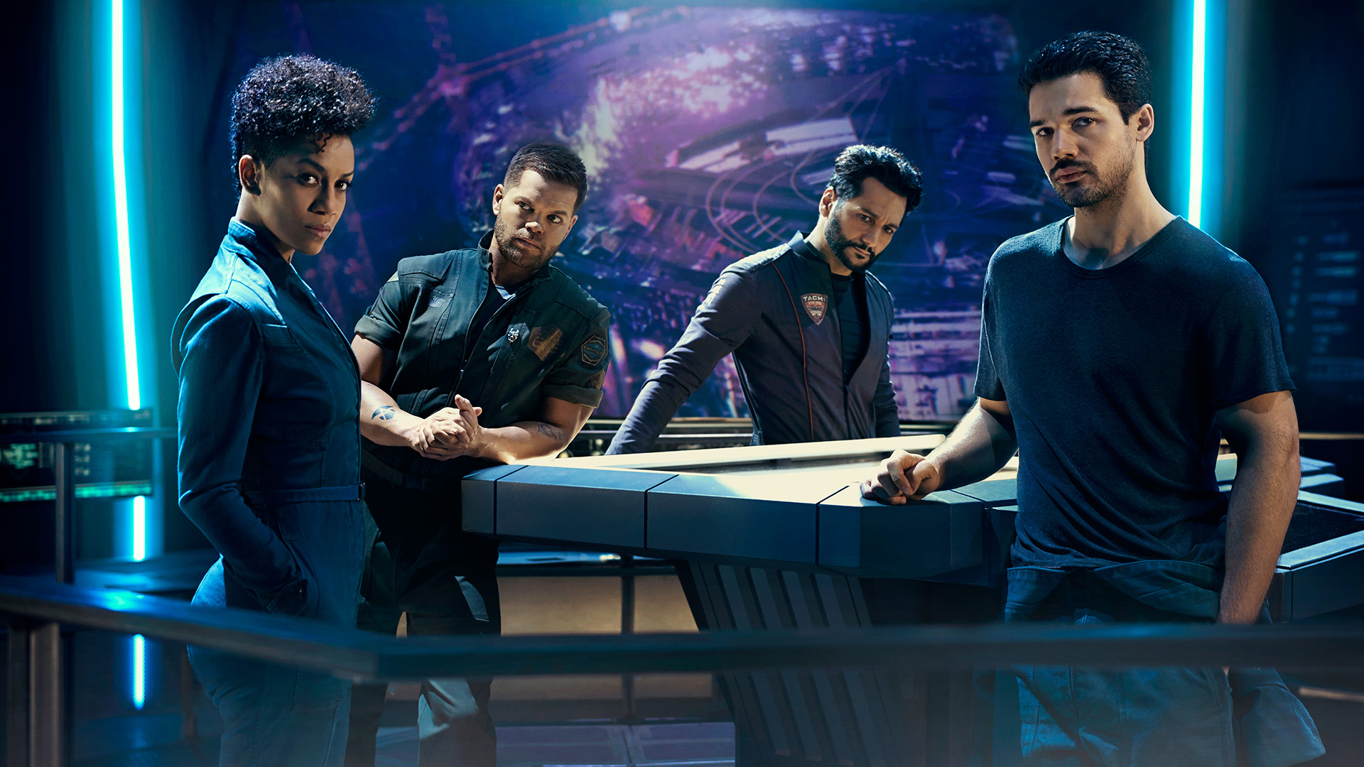 The Expanse Science Fiction Tv Series TV Steven Strait Wes Chatham Cas Anvar Dominique Tipper Amos B 1920x1080