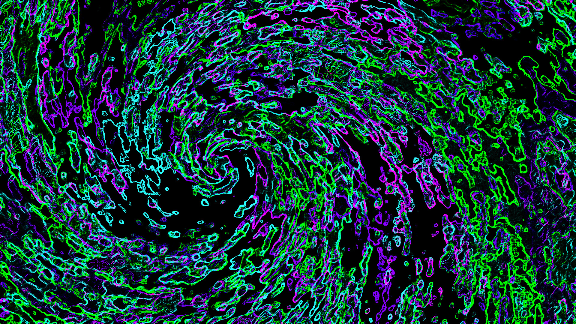 Hurricane Colors Abstract 1920x1080