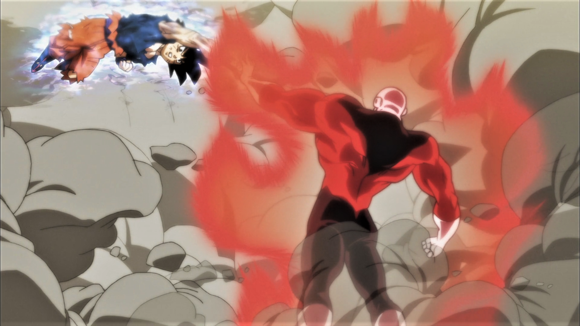 Super Saiyan Blue DBS Son Goku Dragon Ball Super Jiren El Gris Dragon Ball 1920x1080