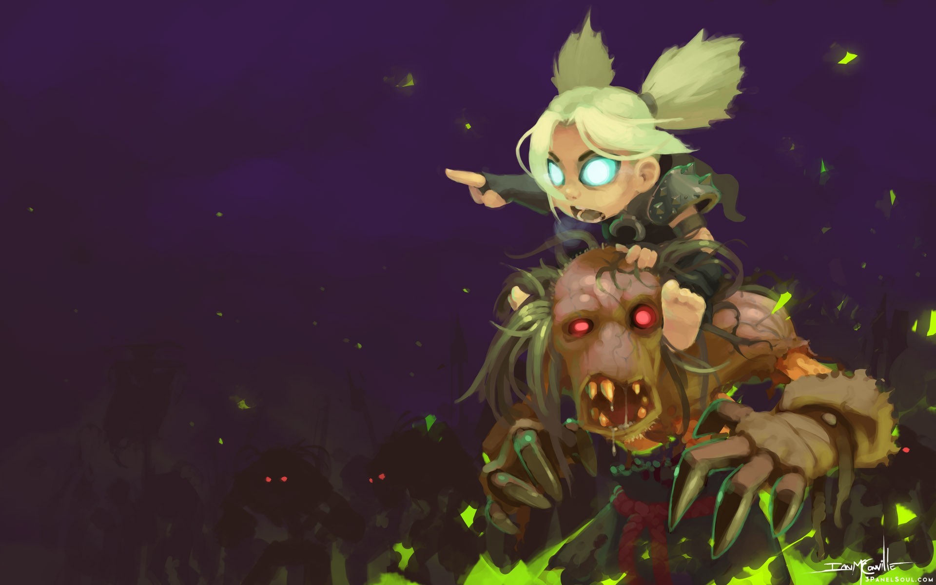 World Of Warcraft Gnomes Death Knight Zombies 1920x1200