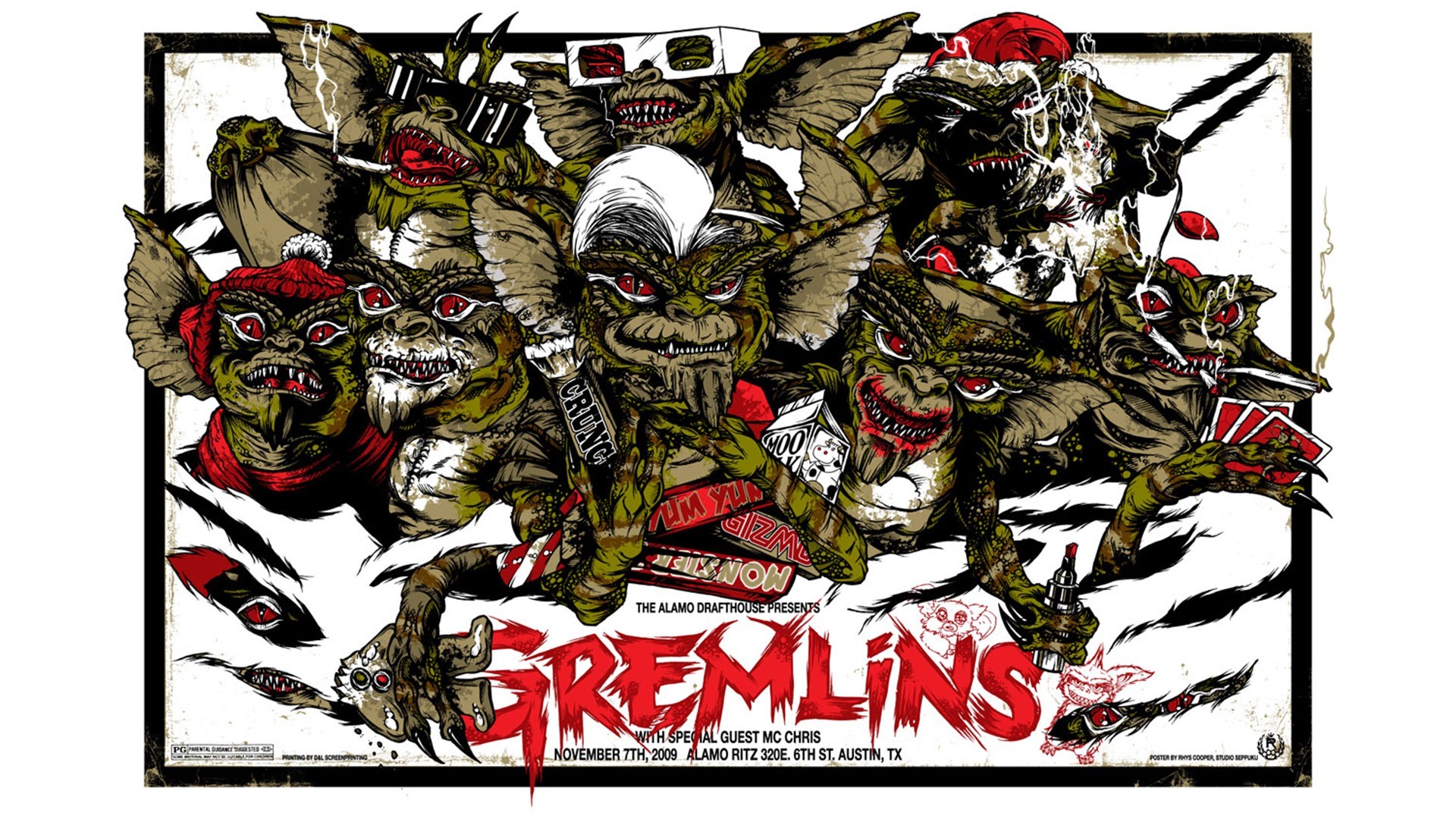 Gremlins Digital Art Movies Movie Poster 1920x1080