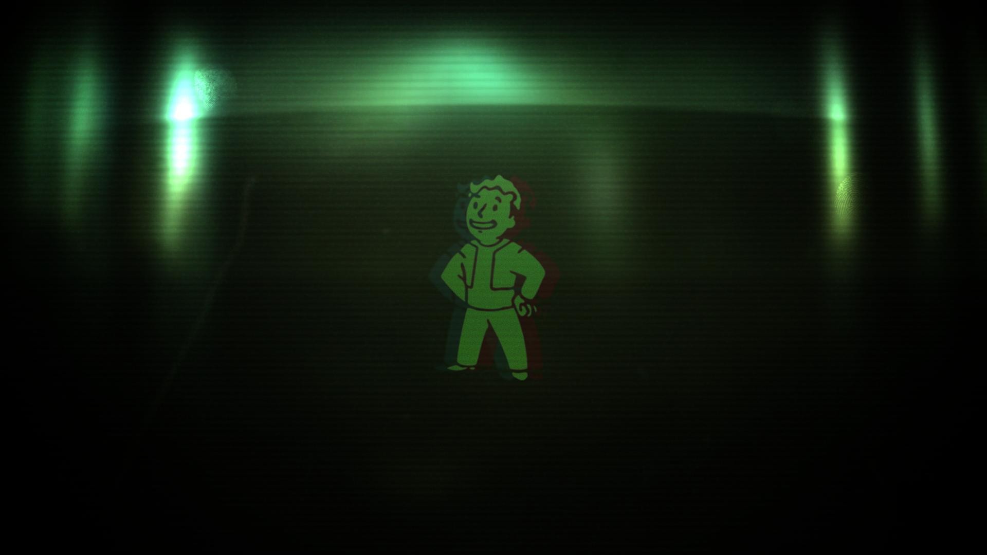 Digital Art Fallout Pip Boy Green Video Games 1920x1080