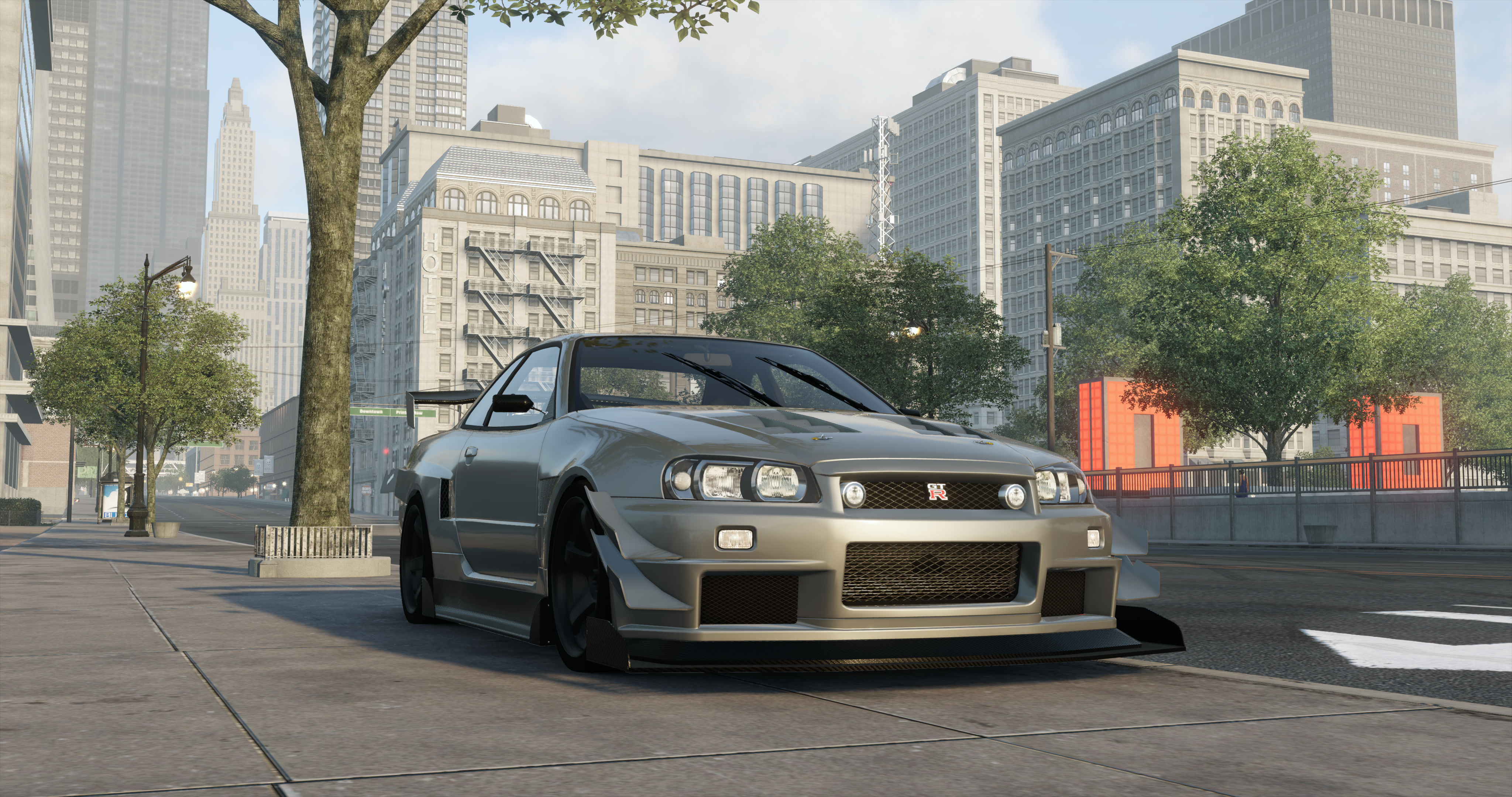 The Crew Video Games Nissan GTR R34 Car 4096x2160