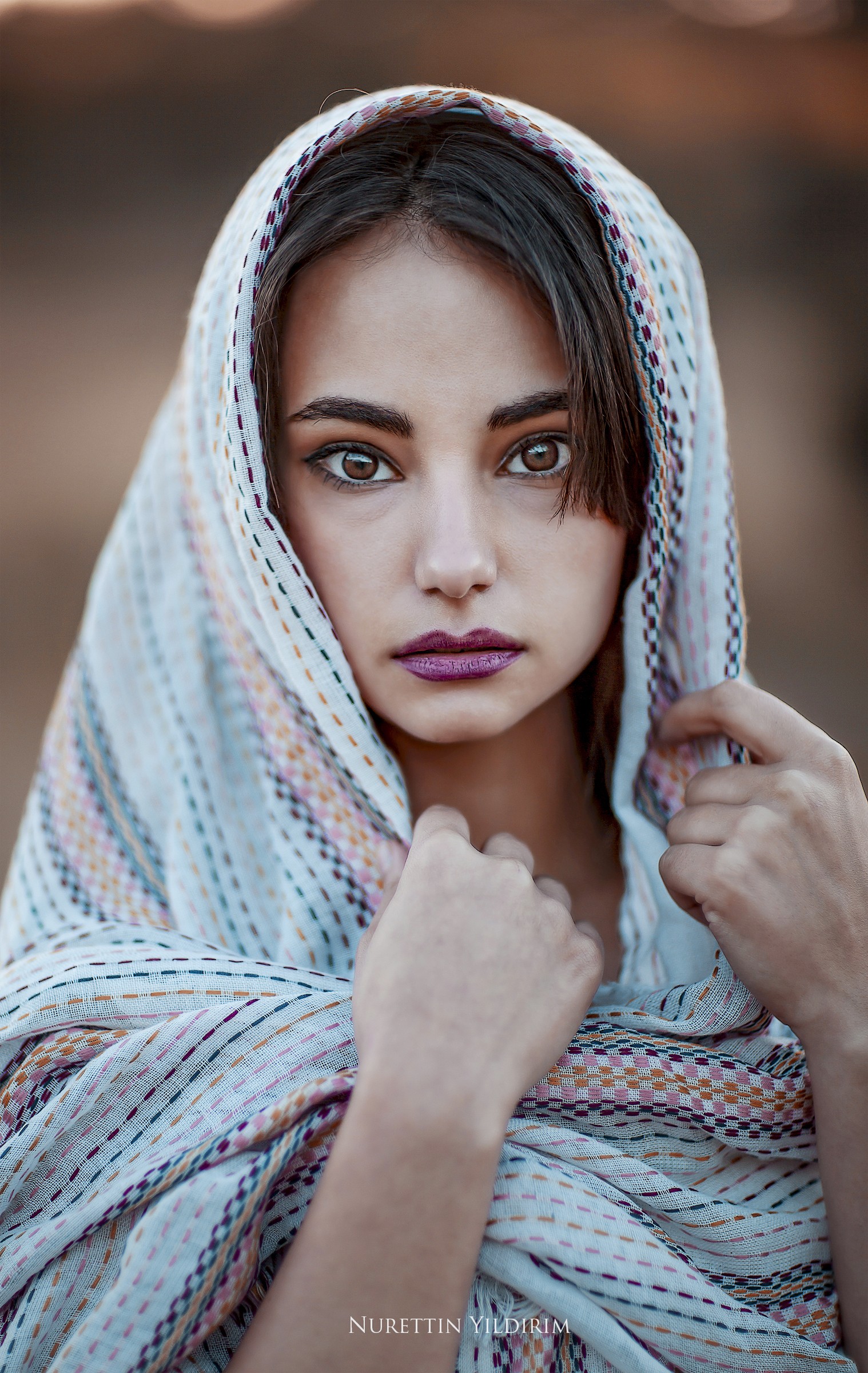 Portrait Fashion Model Nurettin Yildirim Women Hijab Hijabs 1518x2400