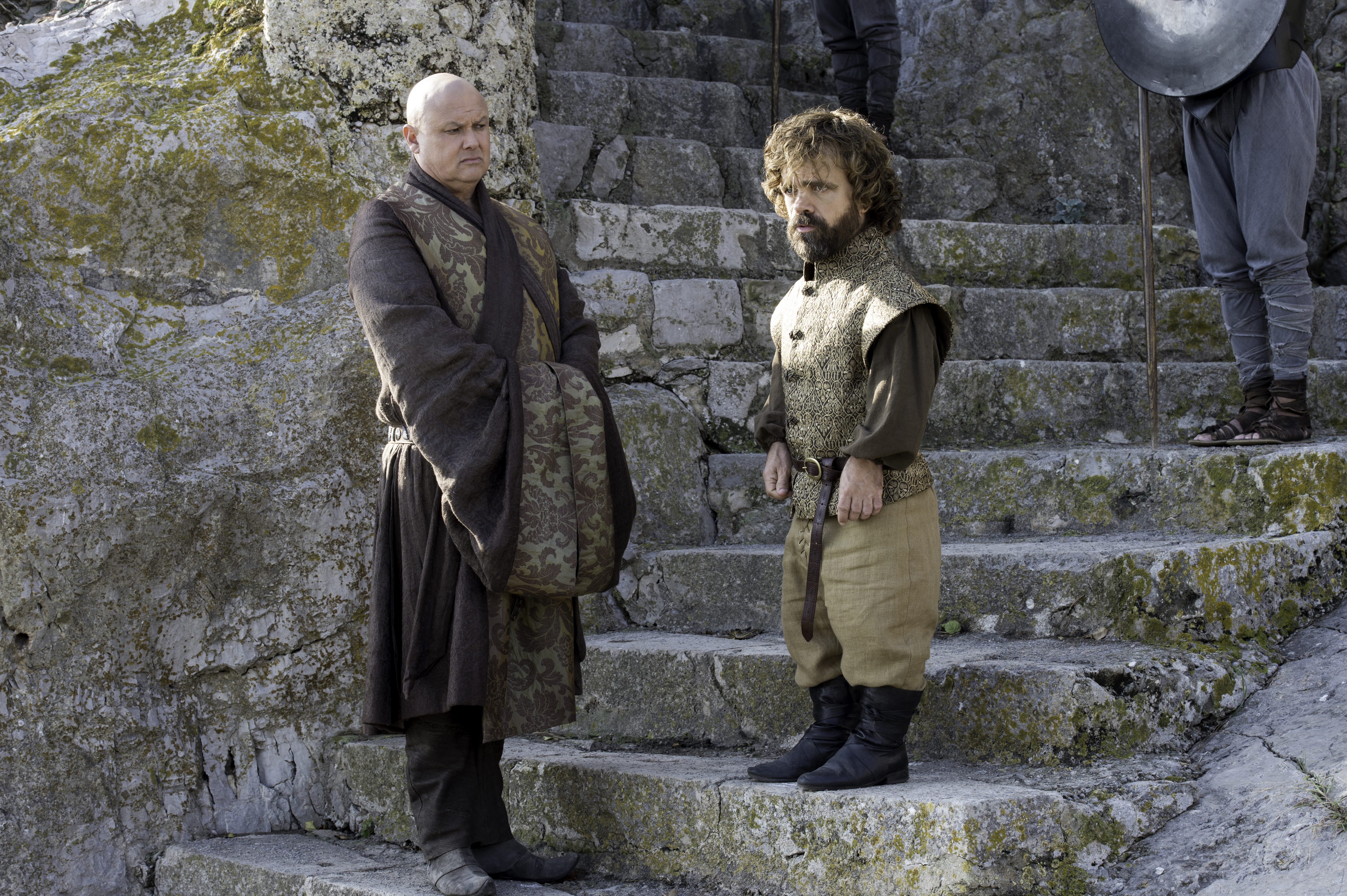 Peter Dinklage Conleth Hill Game Of Thrones Tyrion Lannister Lord Varys 4928x3280