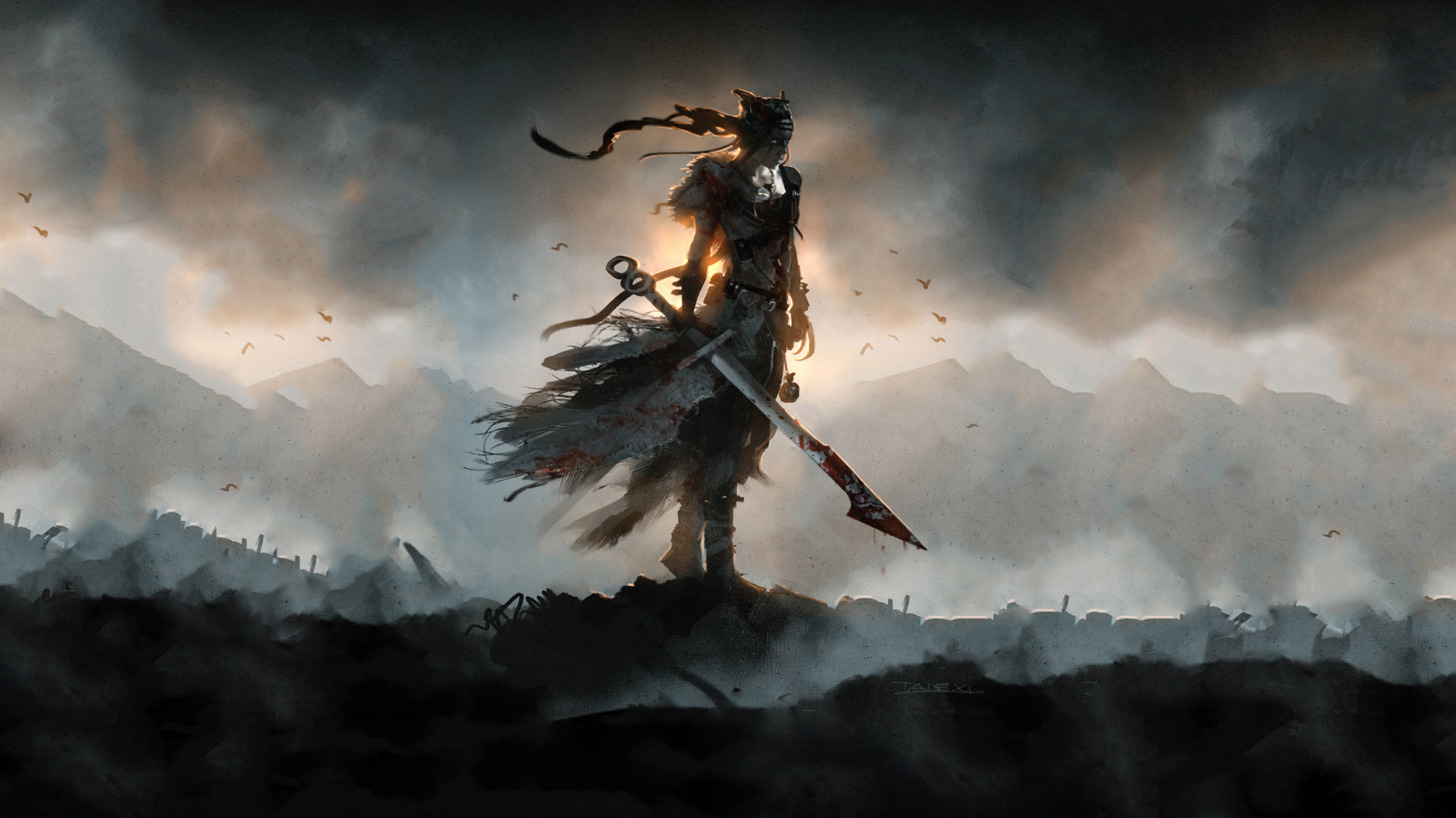 Hellblade Senuas Sacrifice Senua Hellblade 1920x1080