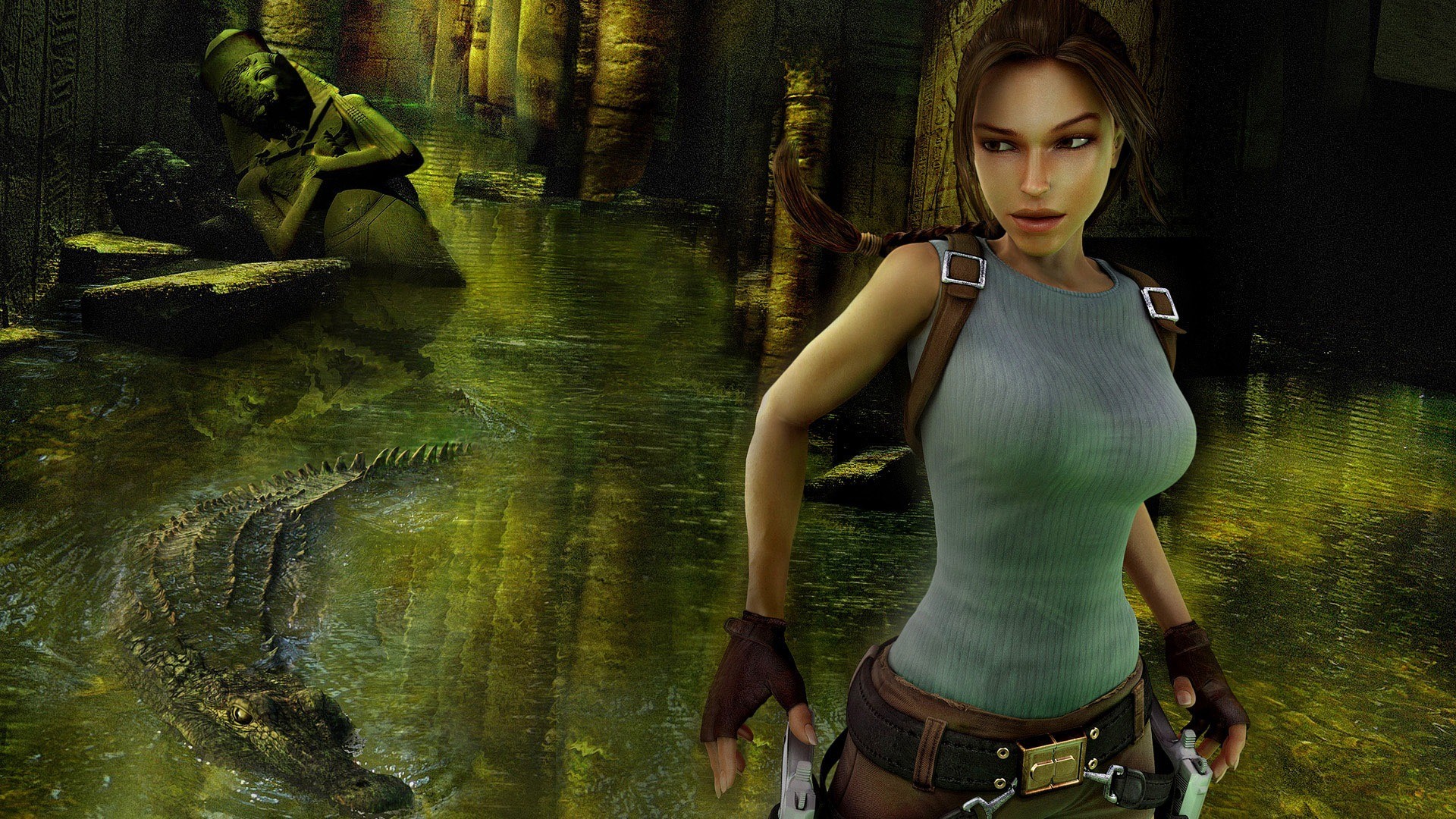 Lara Croft Tomb Raider Tomb Raider Anniversary 1920x1080