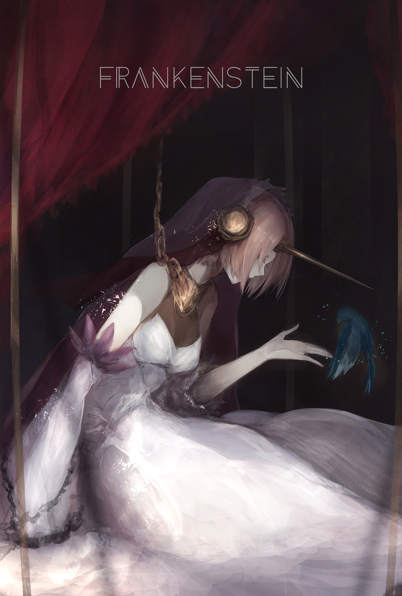 Fate Series Fate Apocrypha Anime Girls Berserker Of Black Frankenstein Fate Apocrypha White Dress 1381x2047