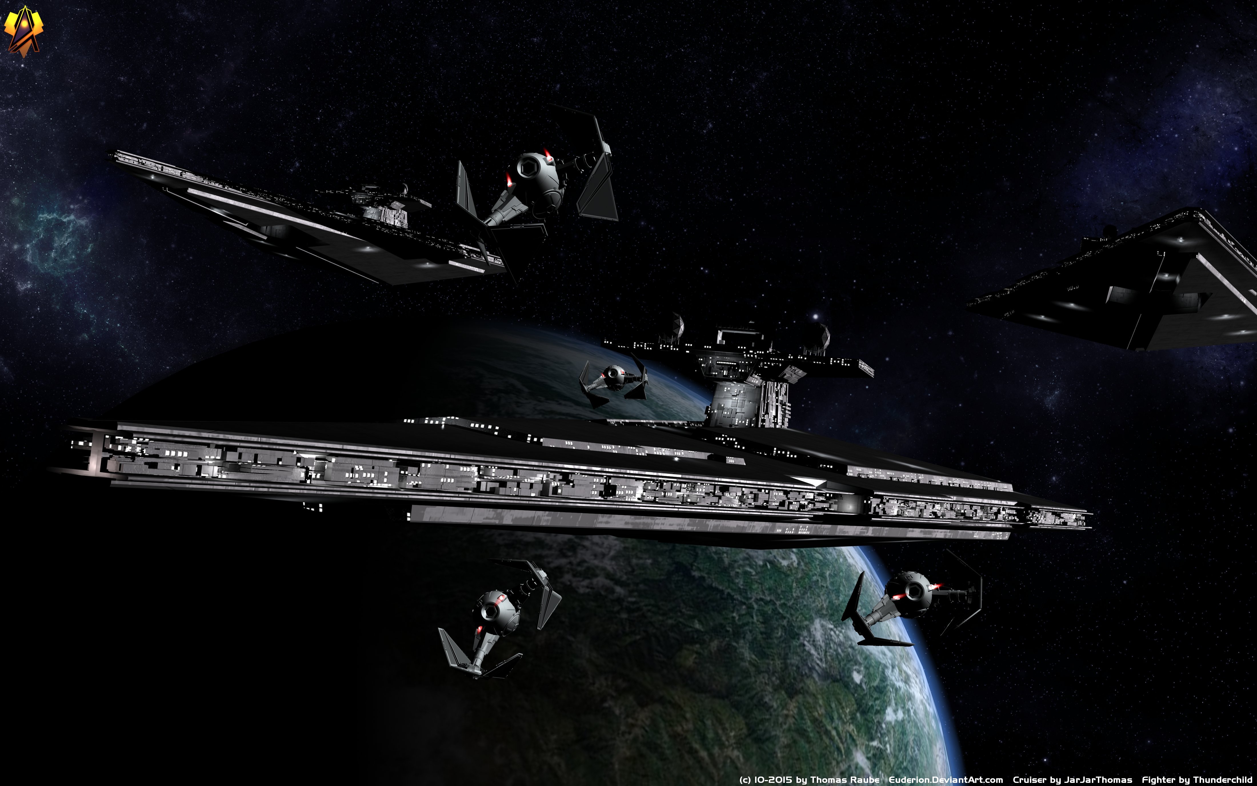 Star Wars Vindicator Class Heavy Cruiser Starship Star Destroyer 4400x2750