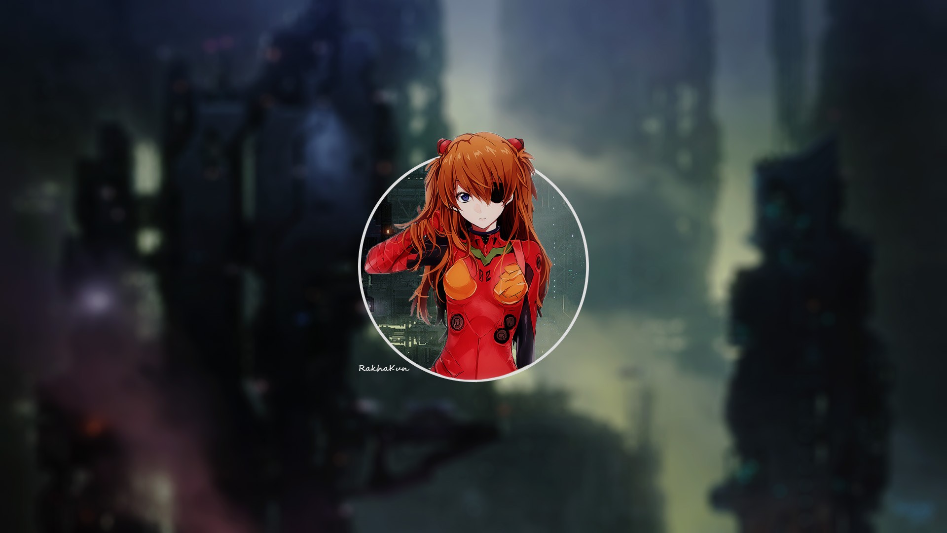 Asuka Langley Soryu Anime Anime Girls Neon Genesis Evangelion City Asuka Langley Shikinami 1920x1080