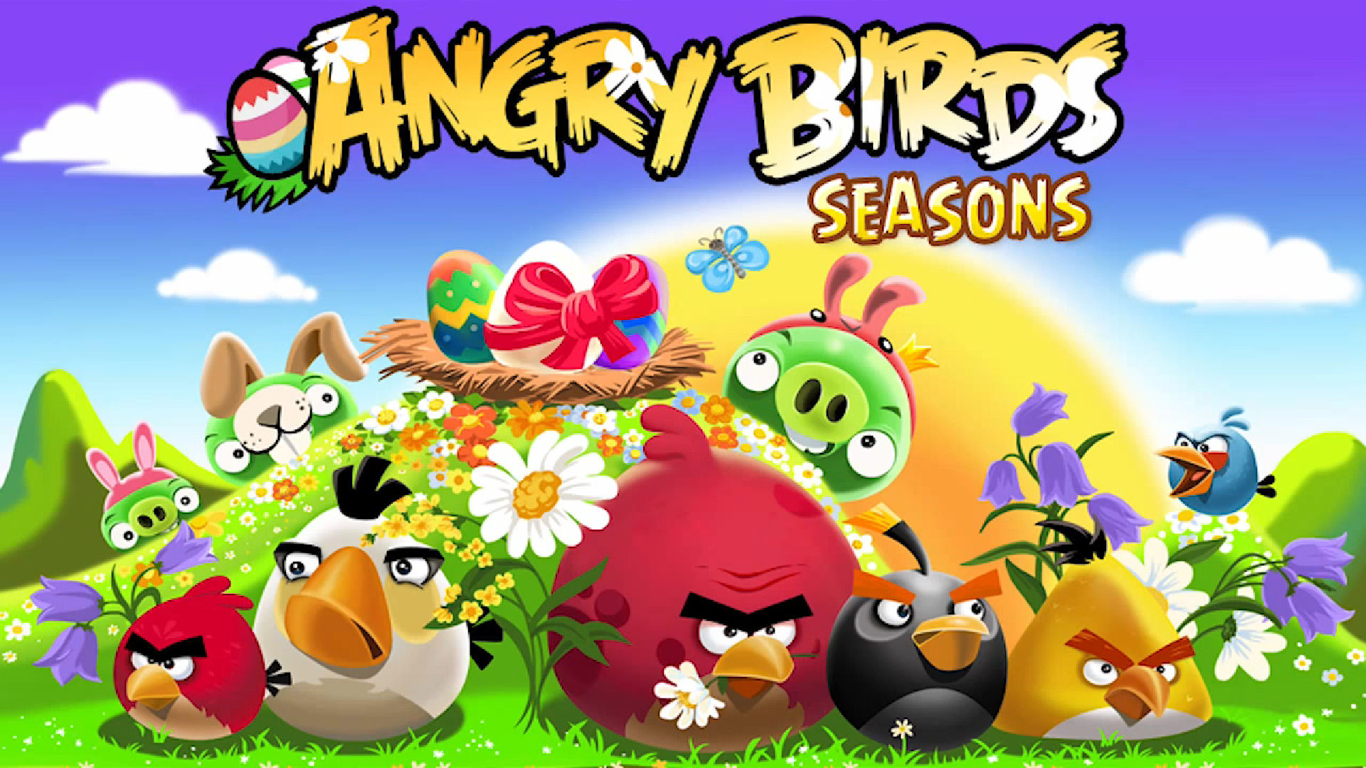 Video Game Angry Birds Seasons 1920x1080